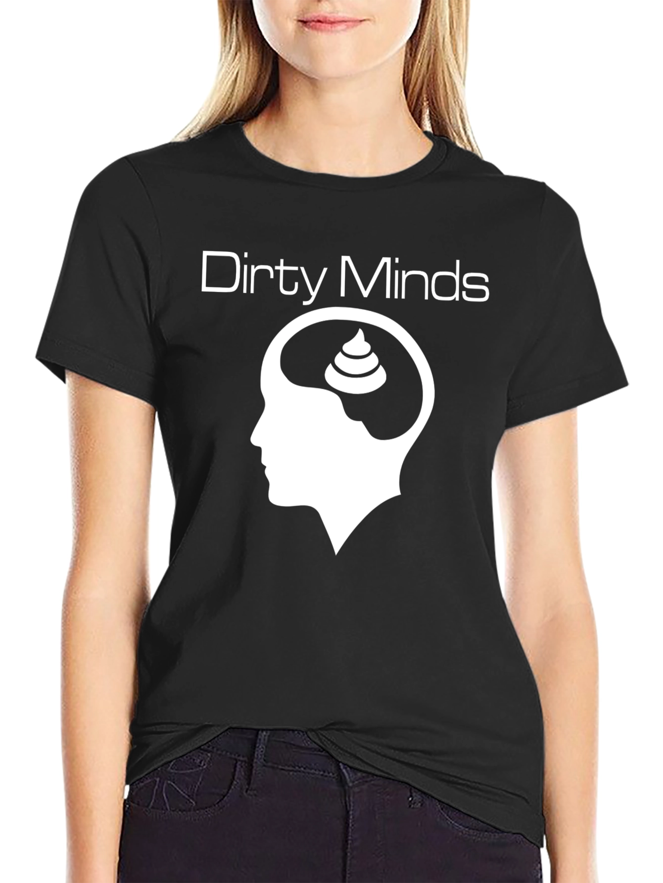 Dirty Minds Graphic Tee - Black Humor T-Shirt