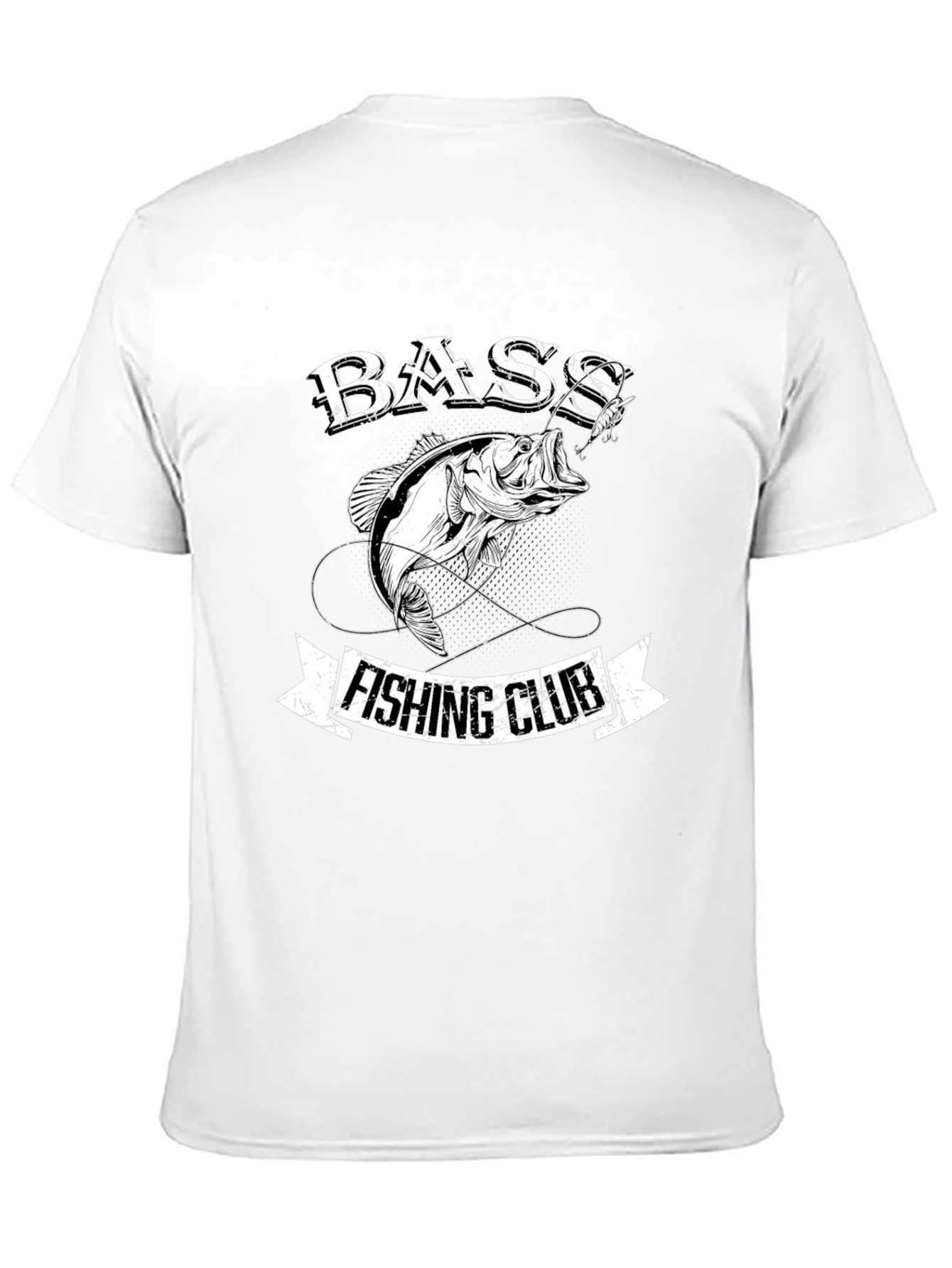 Bass Fishing Club Black T-Shirt
