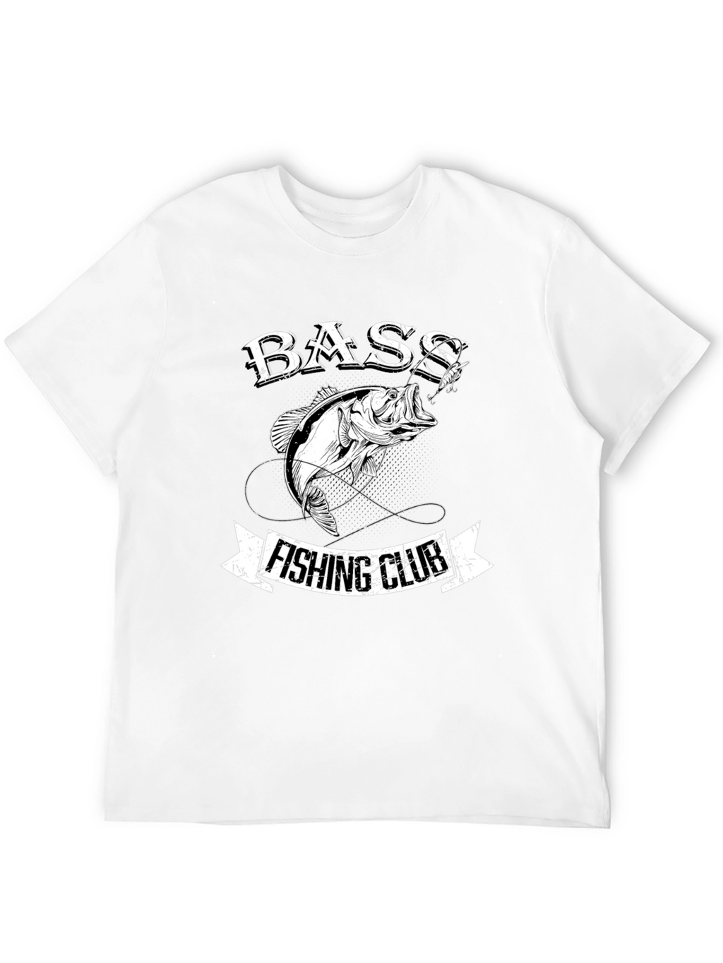 Bass Fishing Club Black T-Shirt