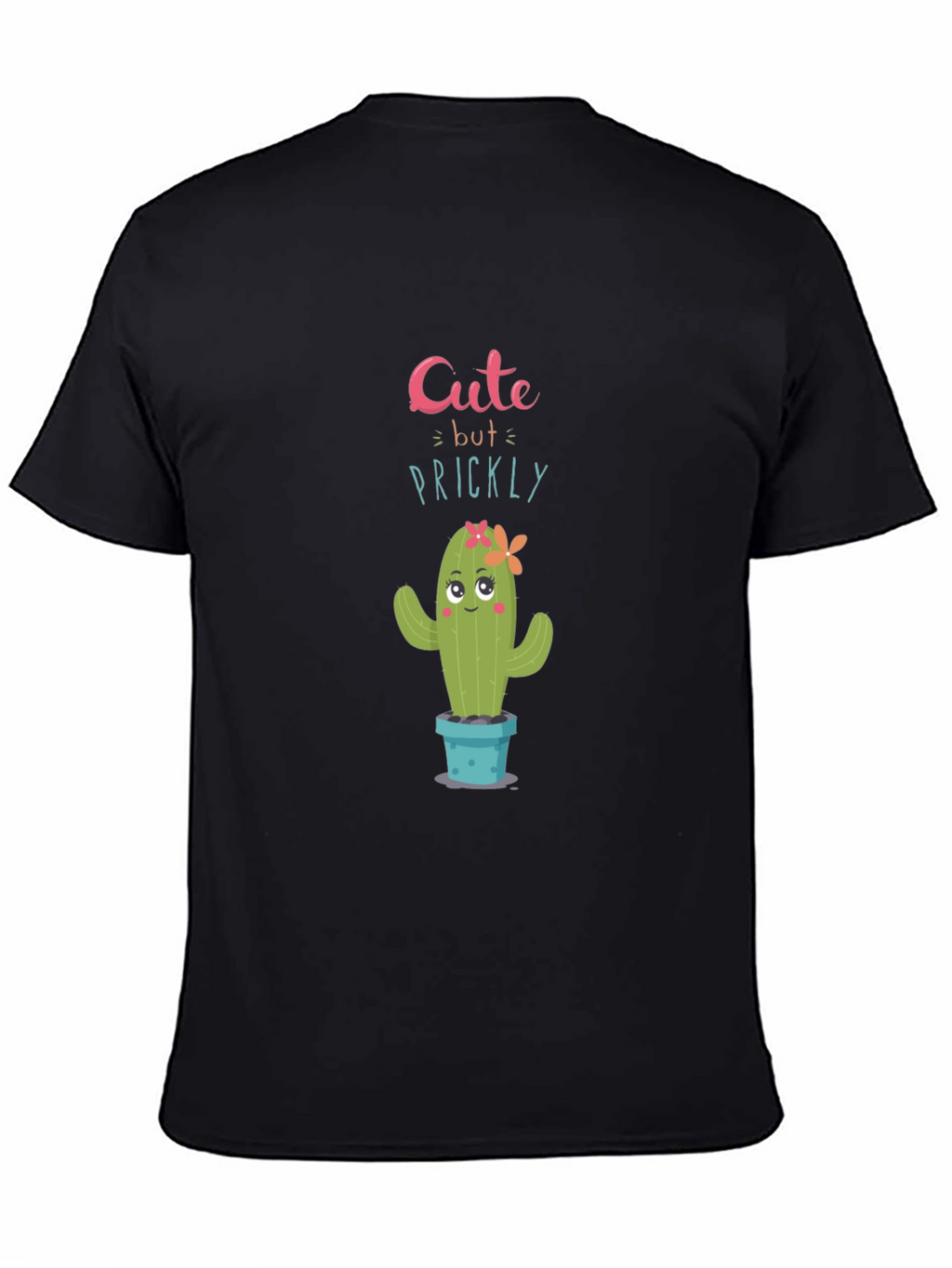 Cute But Prickly Cactus Graphic T-Shirt