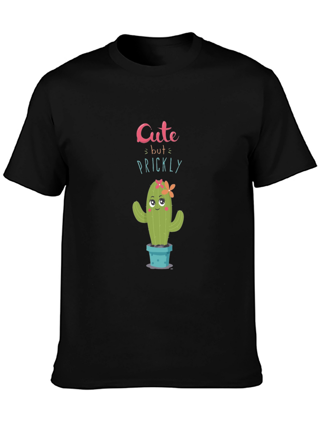 Cute But Prickly Cactus Graphic T-Shirt