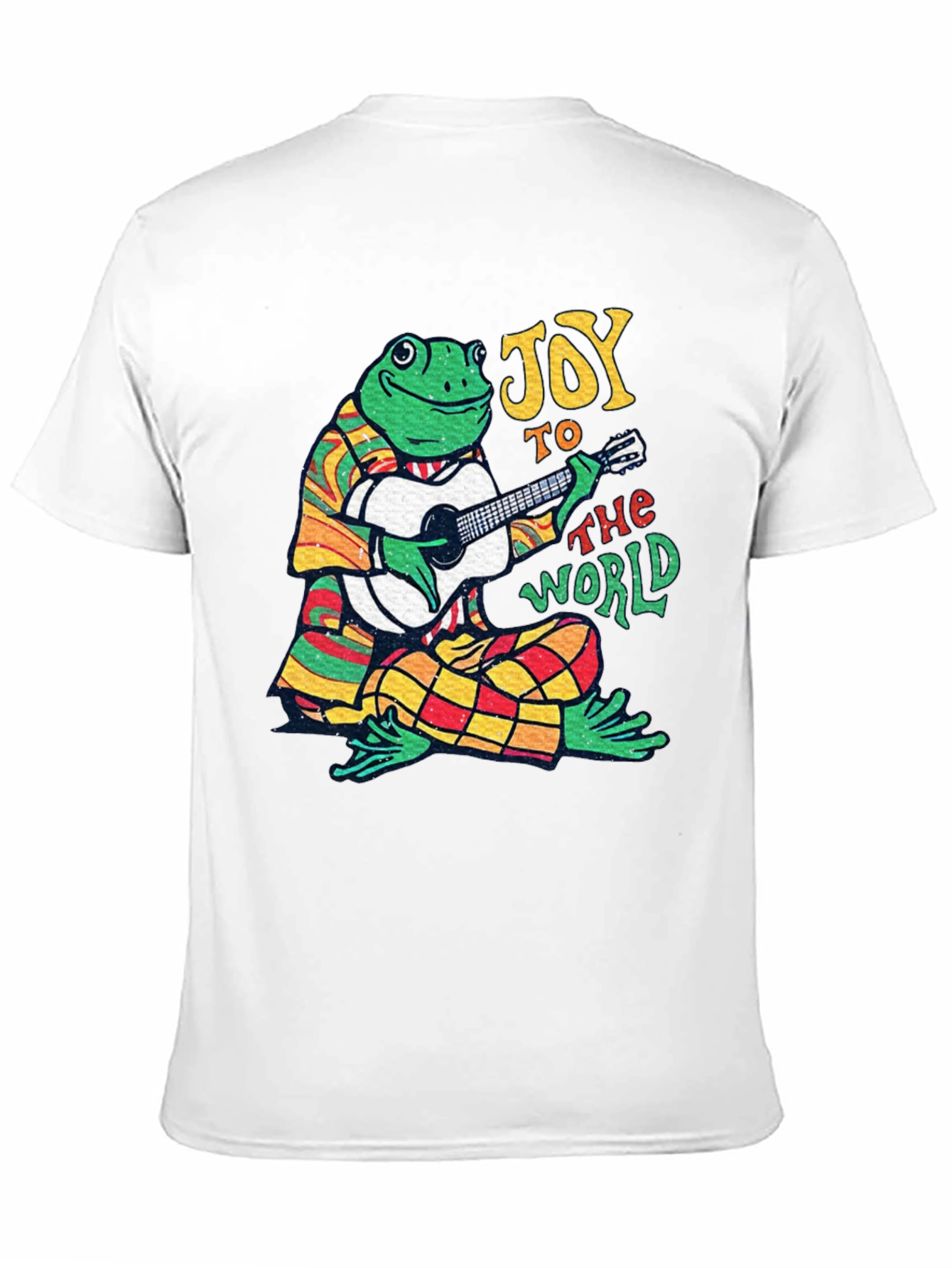 Joy to the World Frog Graphic T-Shirt