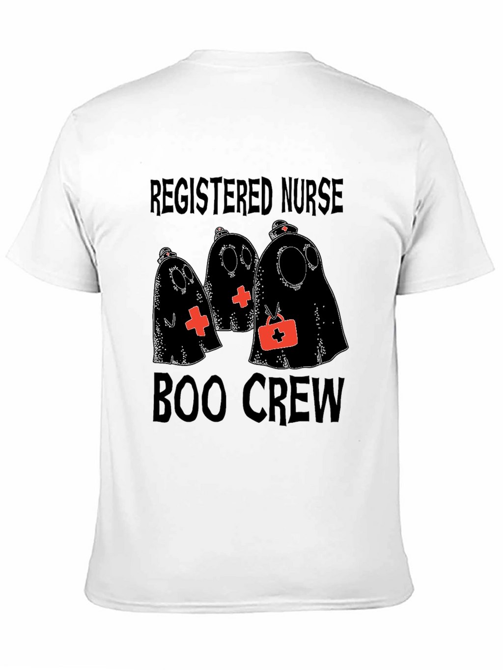 Registered Nurse Boo Crew Halloween T-Shirt