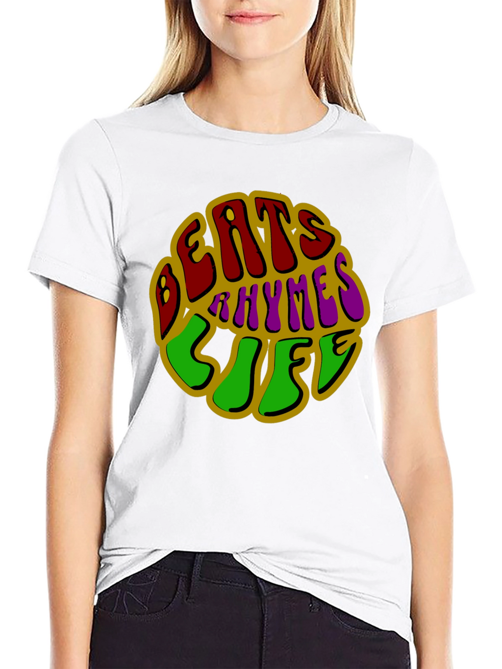 Beats Rhymes Life Graphic T-Shirt