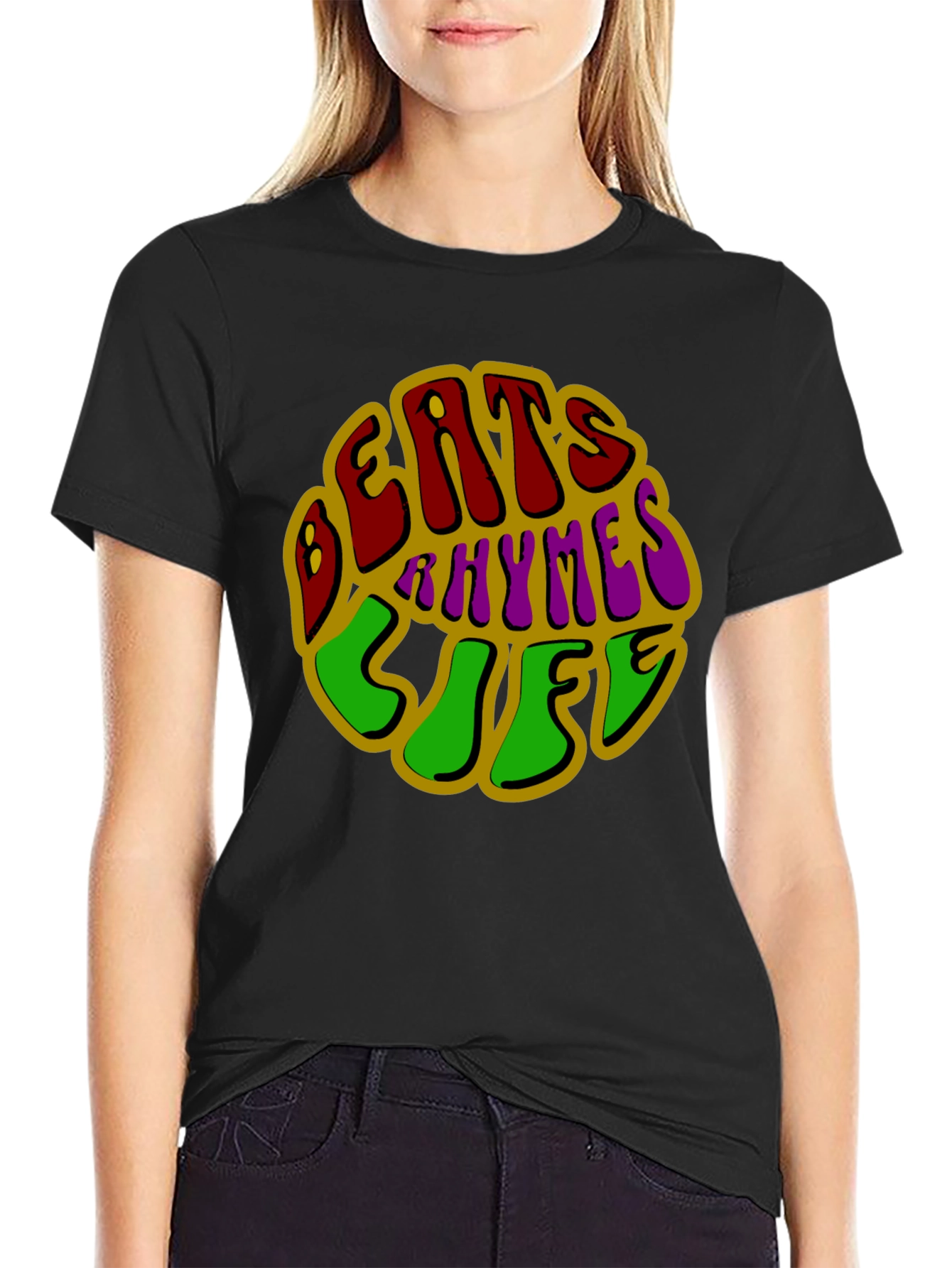 Beats Rhymes Life Graphic T-Shirt