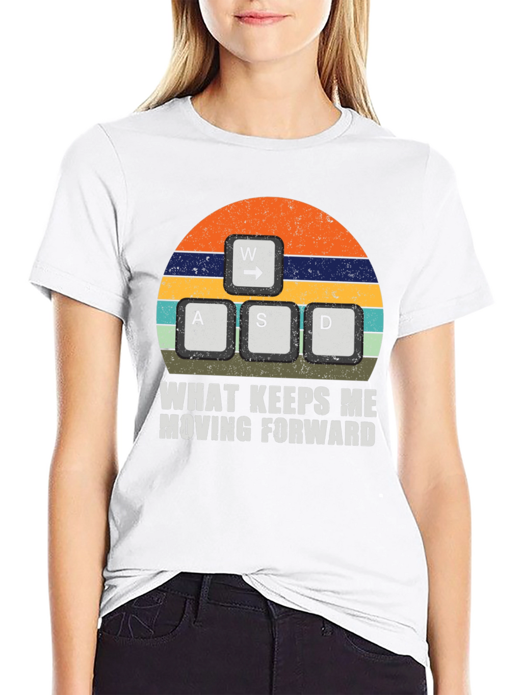 Gamer W A S D Keys T-Shirt