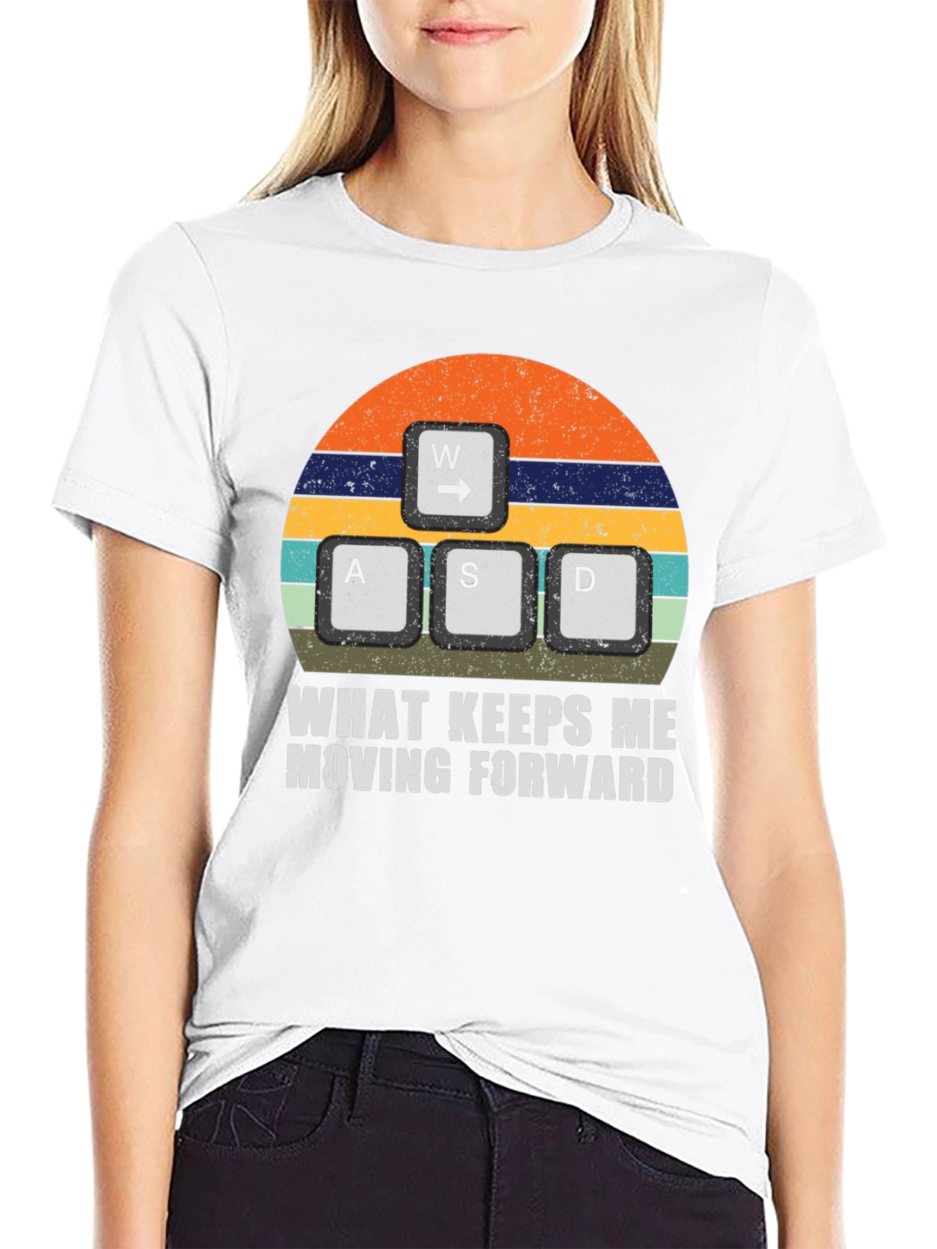 Gamer W A S D Keys T-Shirt