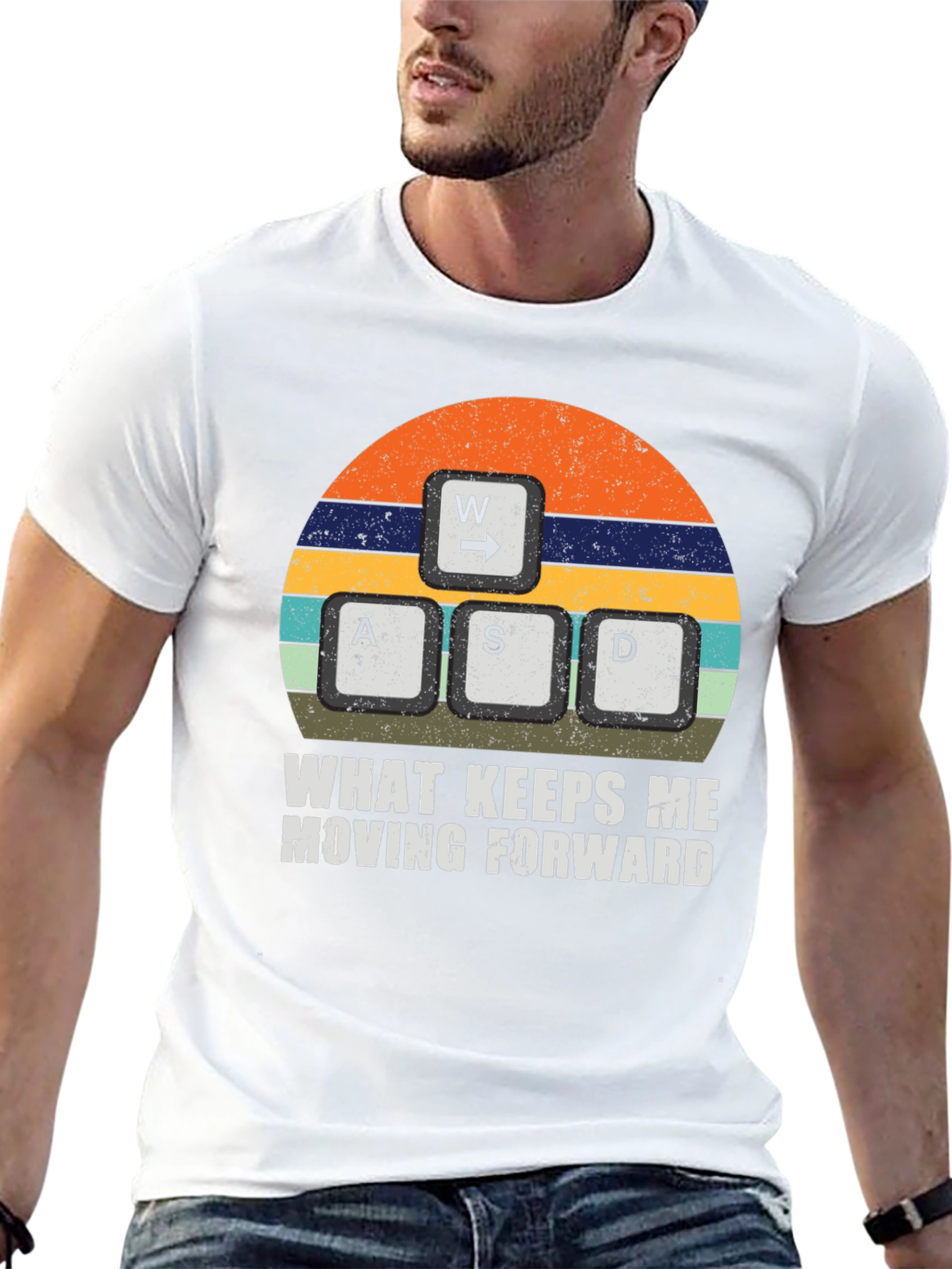 Gamer W A S D Keys T-Shirt