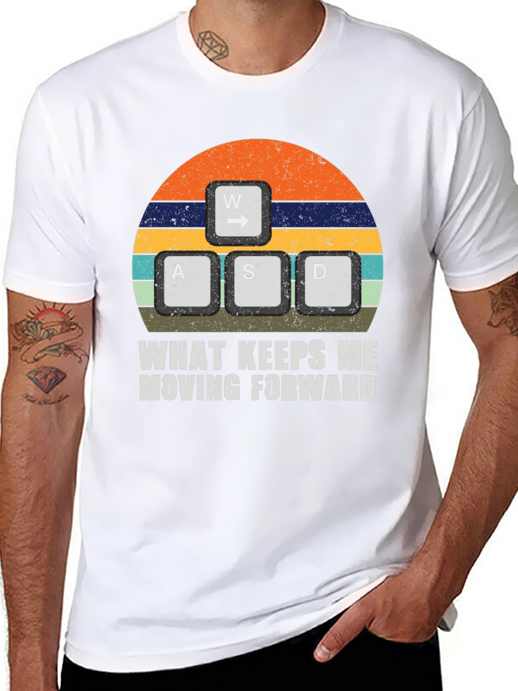 Gamer W A S D Keys T-Shirt