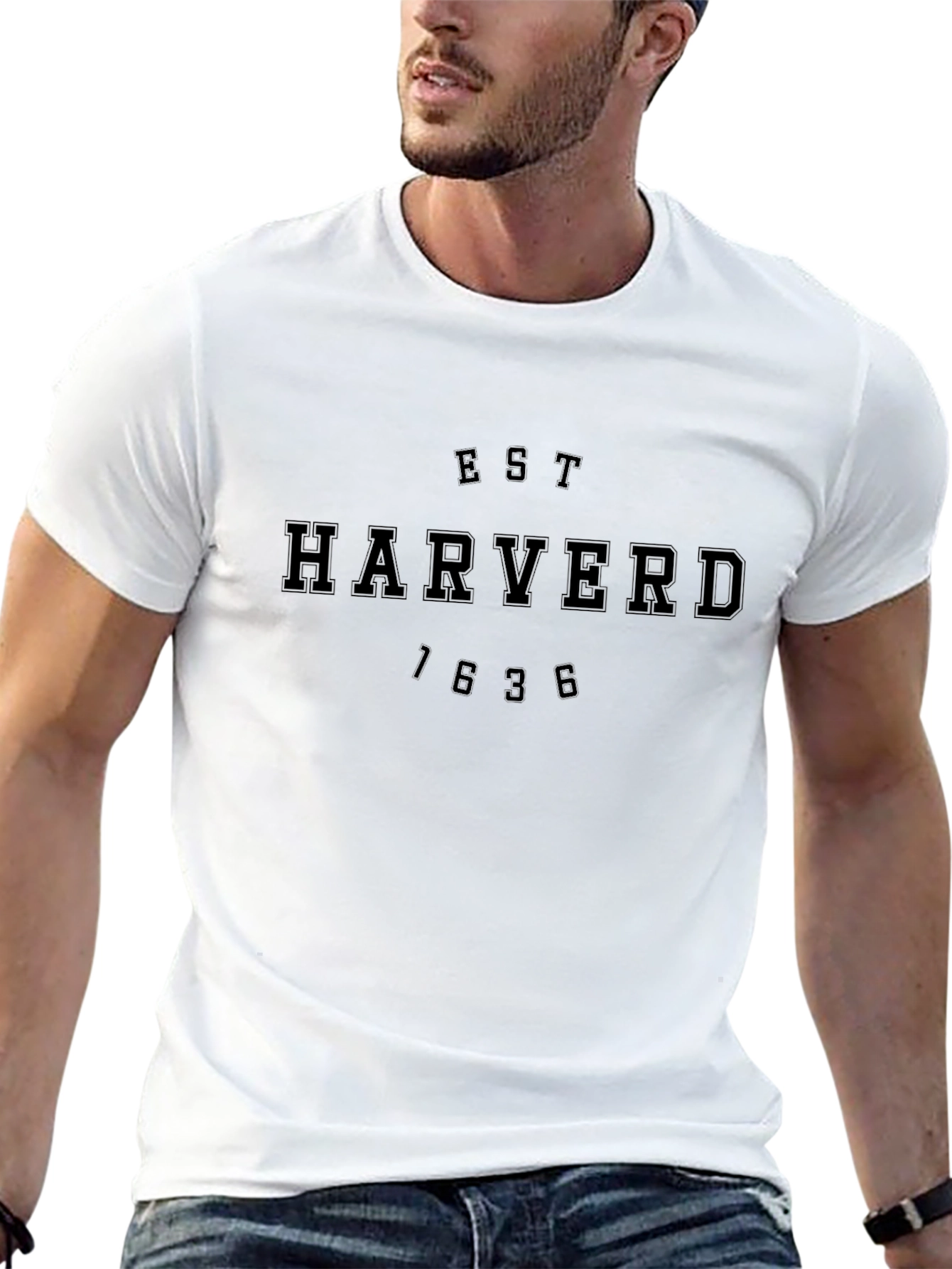 Harvard Est. 1636 Black T-Shirt