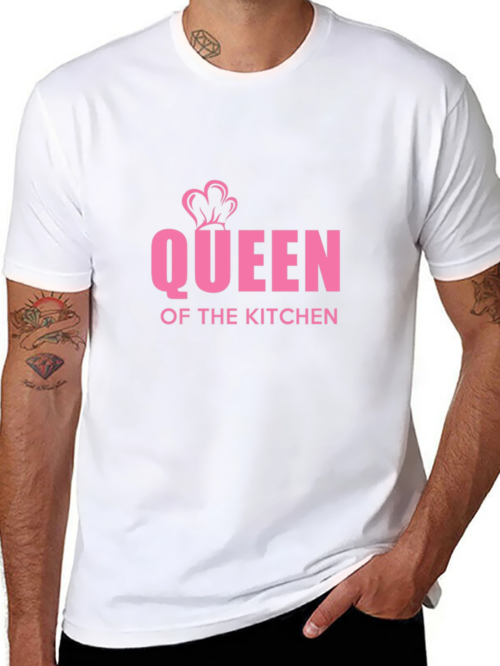 Queen of the Kitchen Black T-Shirt