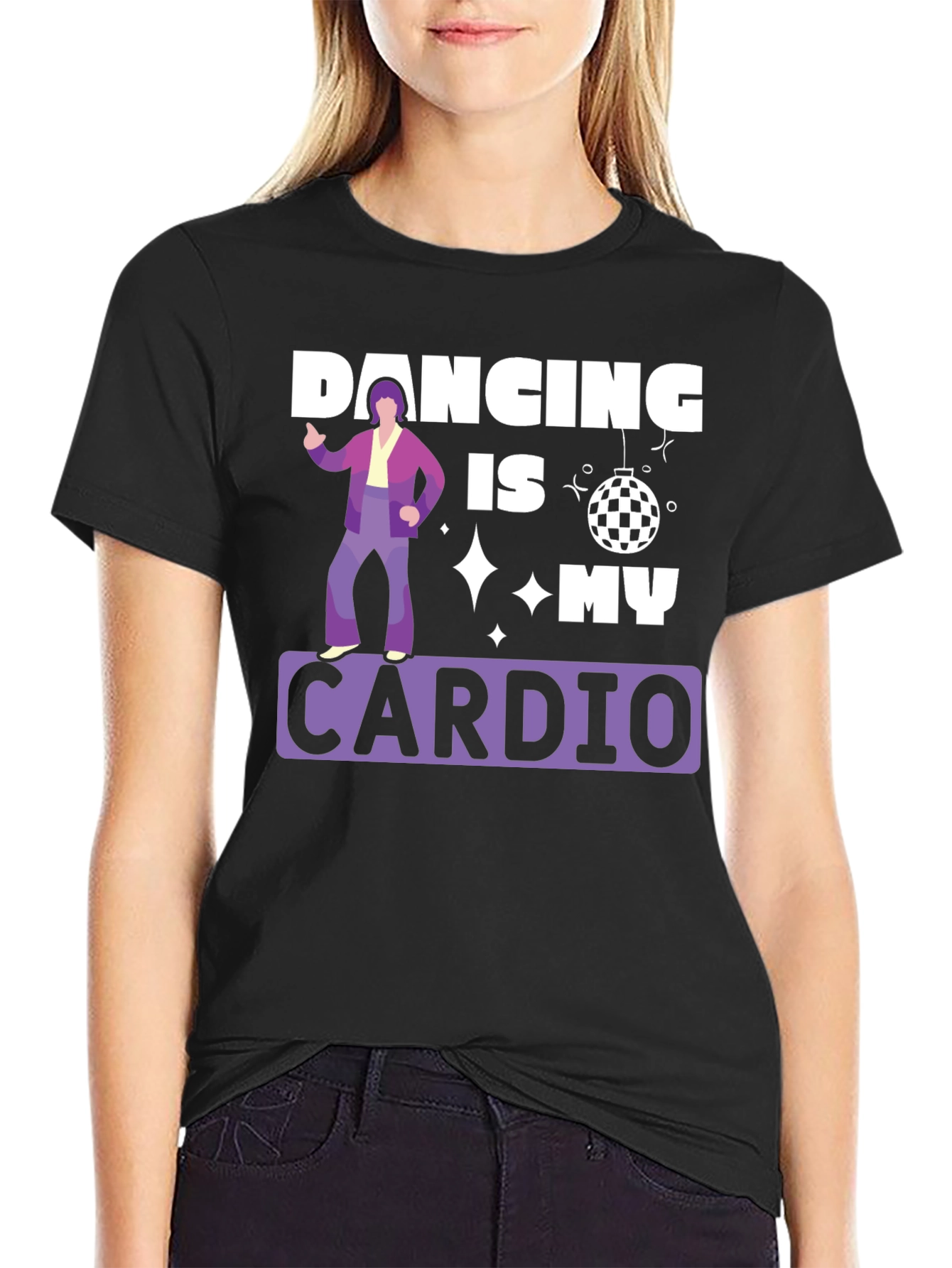 Dancing is My Cardio Graphic T-Shirt