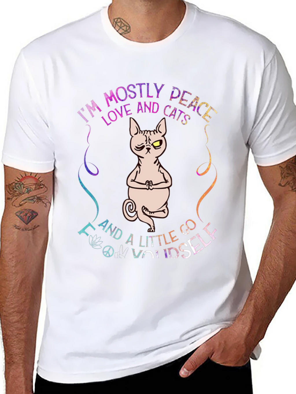 Peace Love Cats T-Shirt