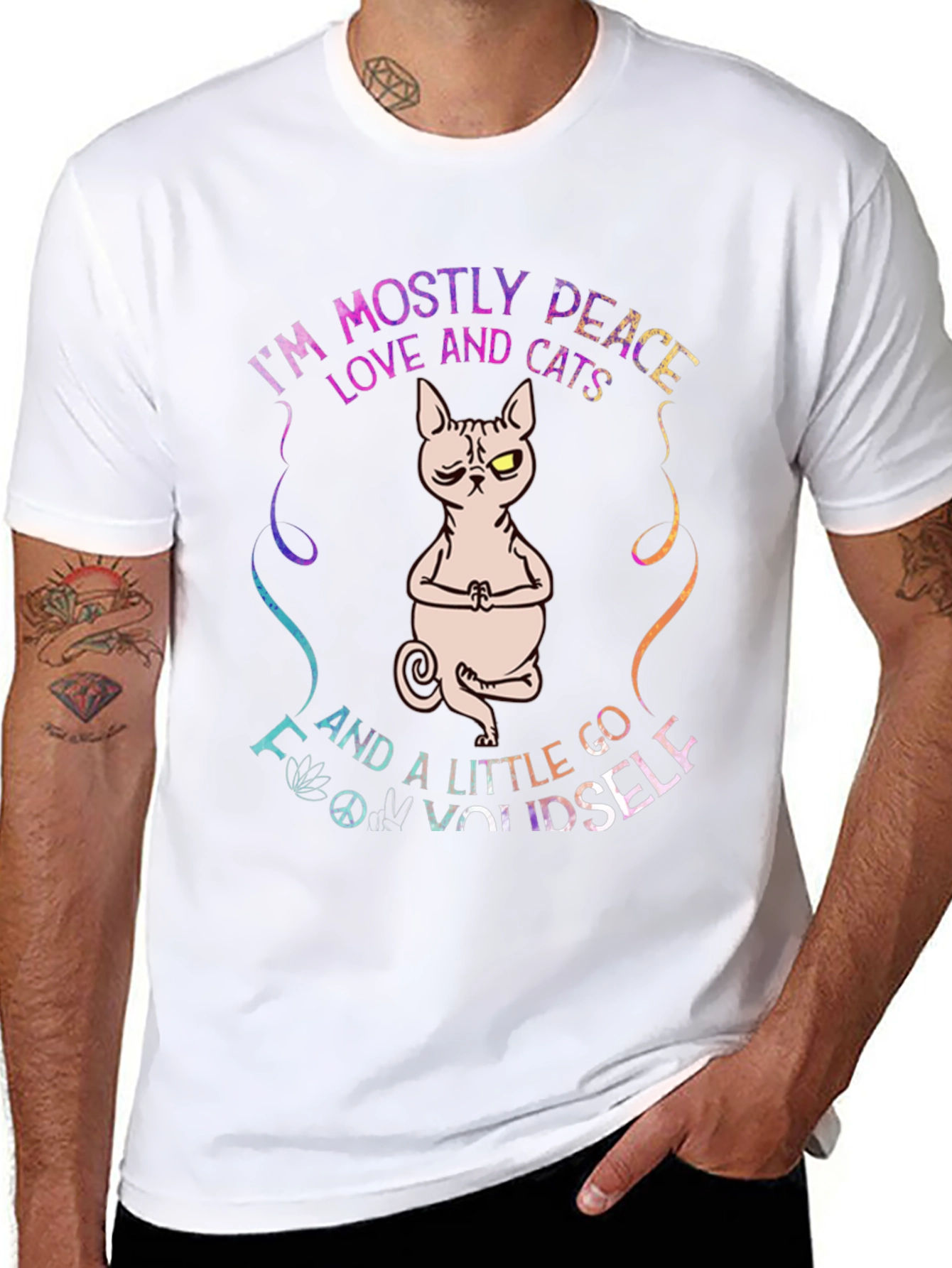 Peace Love Cats T-Shirt