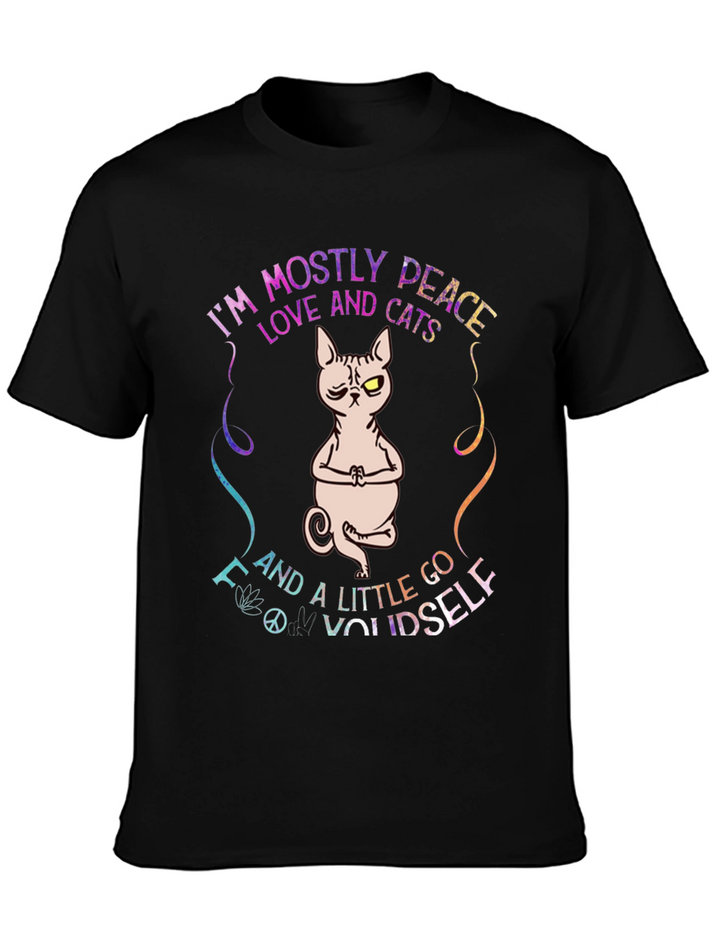 Peace Love Cats T-Shirt