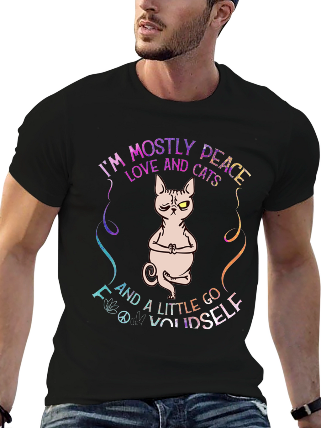 Peace Love Cats T-Shirt