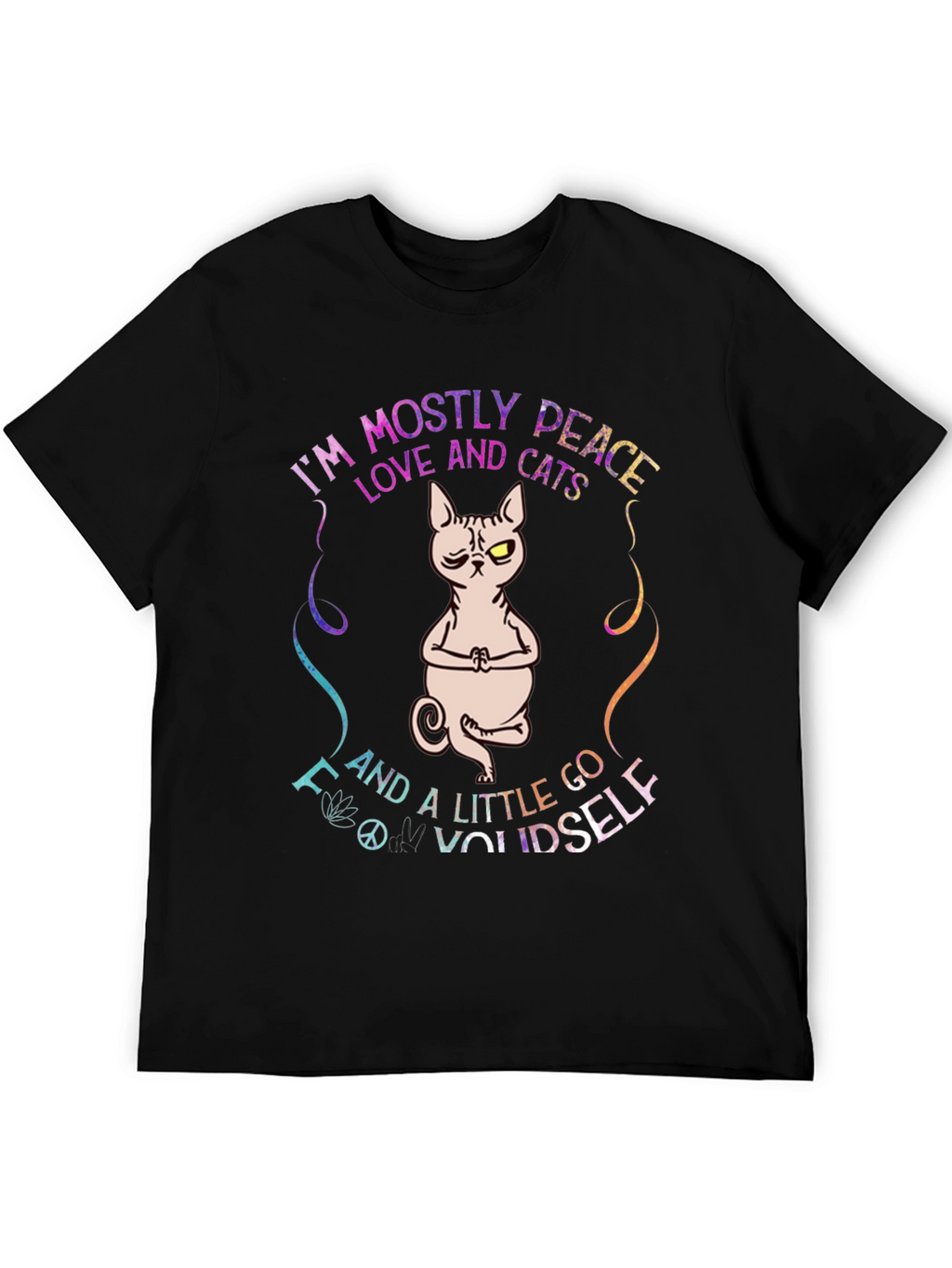 Peace Love Cats T-Shirt