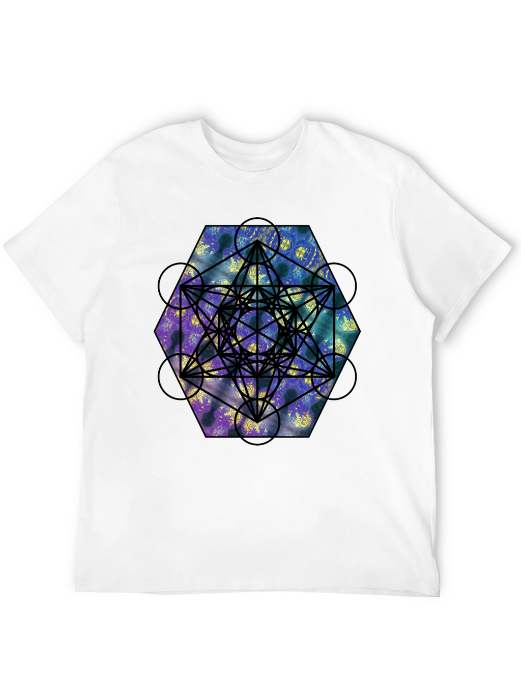 Geometric Metatrons Cube T-Shirt