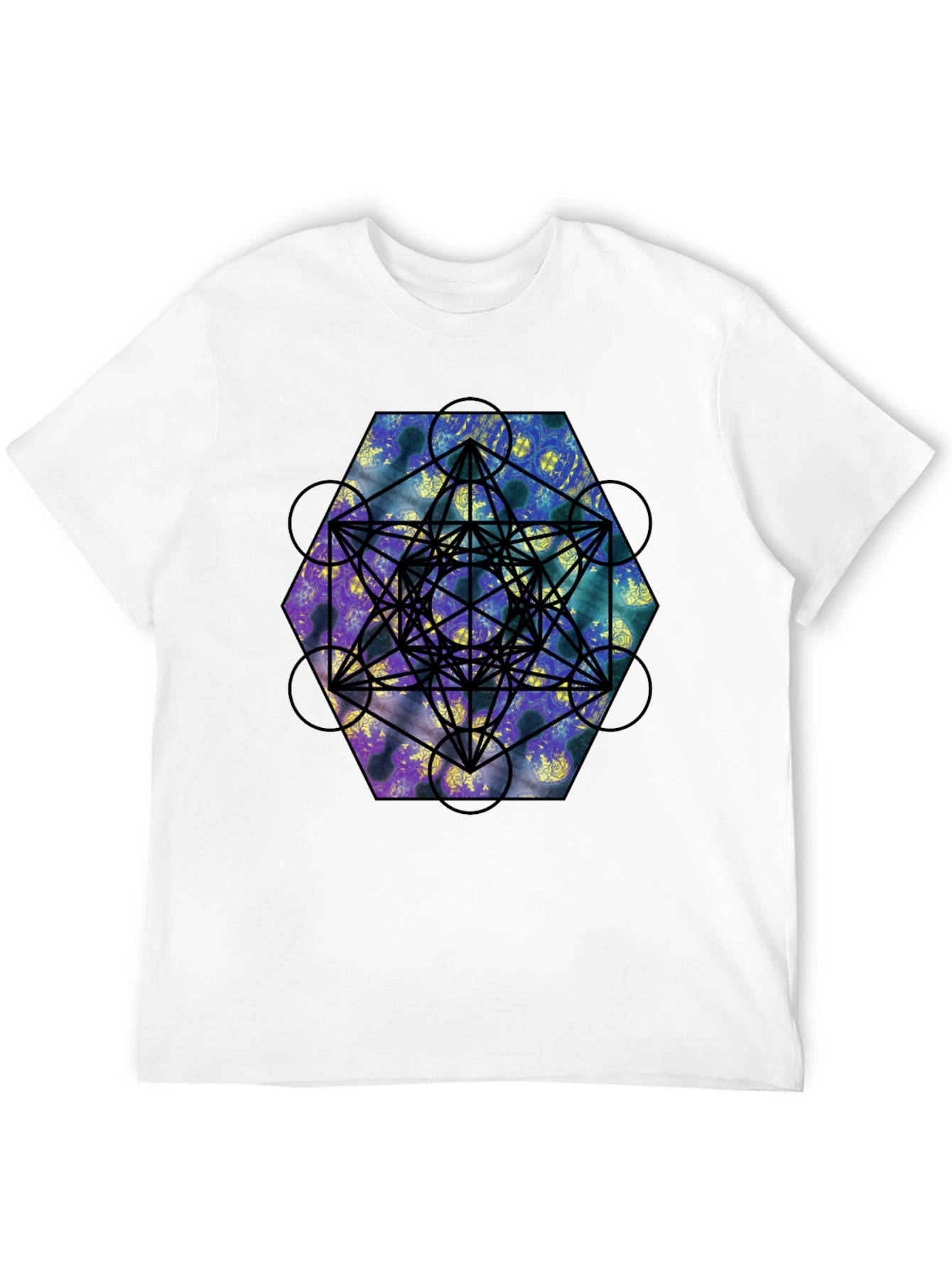 Geometric Metatrons Cube T-Shirt