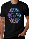 Geometric Metatrons Cube T-Shirt