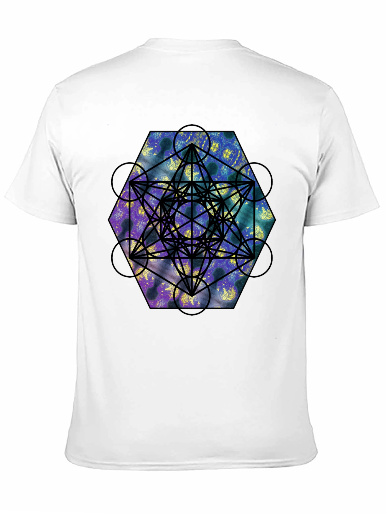 Geometric Metatrons Cube T-Shirt