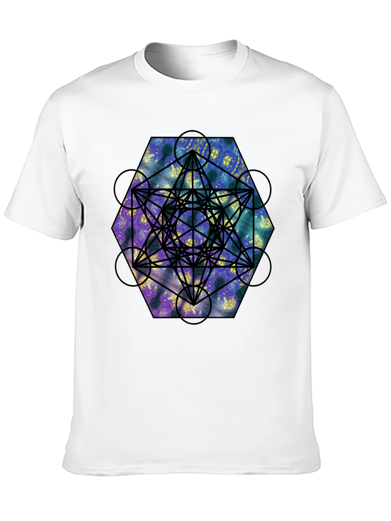 Geometric Metatrons Cube T-Shirt
