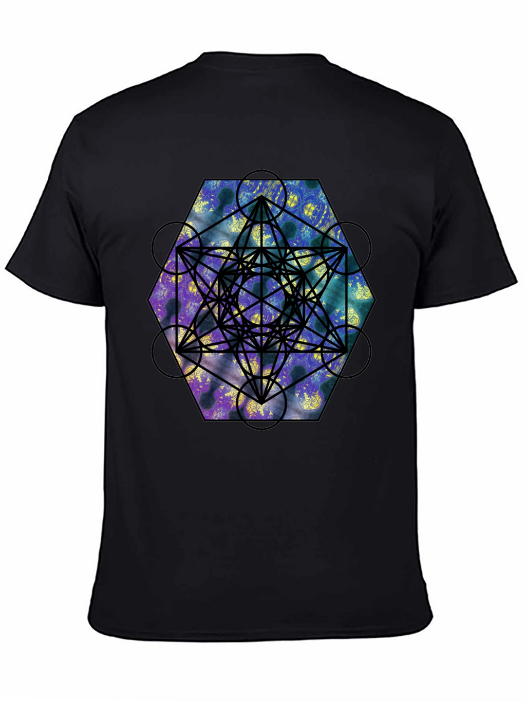 Geometric Metatrons Cube T-Shirt