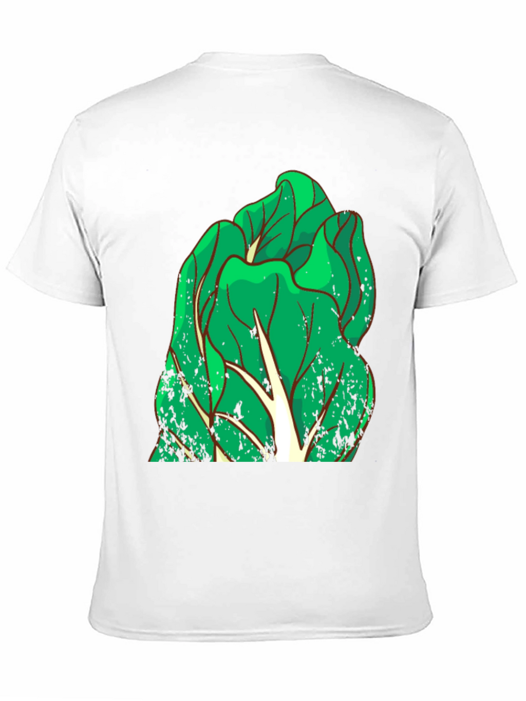 Leafy Green Graphic Tee - Unique Vegetable T-Shirt