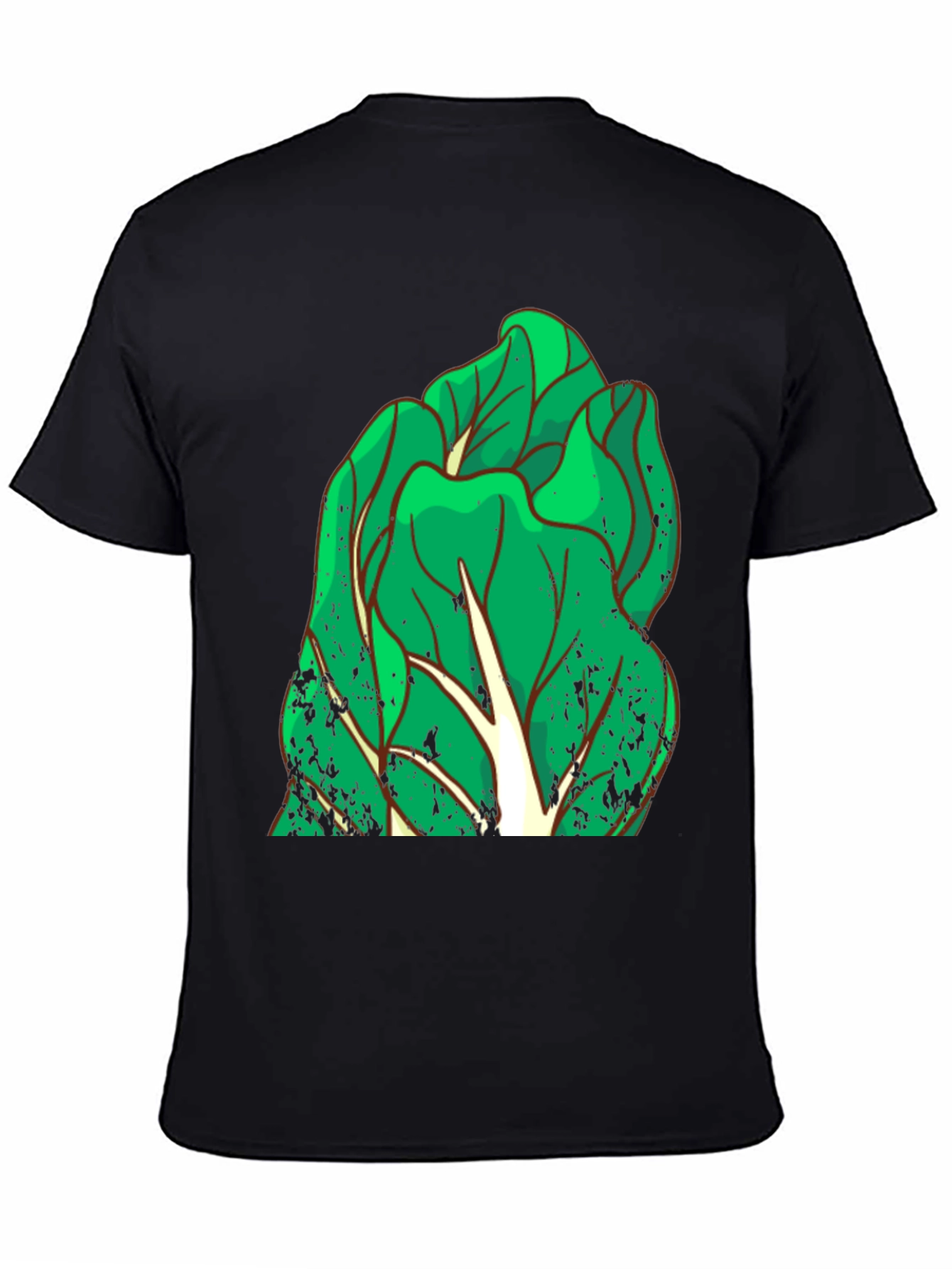 Leafy Green Graphic Tee - Unique Vegetable T-Shirt