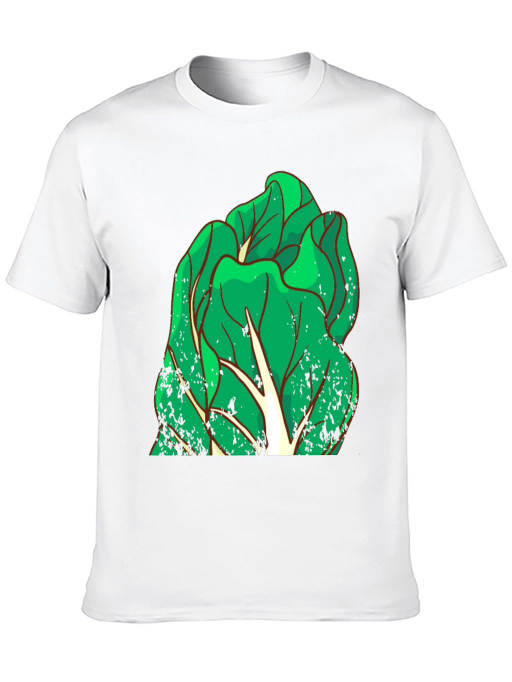 Leafy Green Graphic Tee - Unique Vegetable T-Shirt