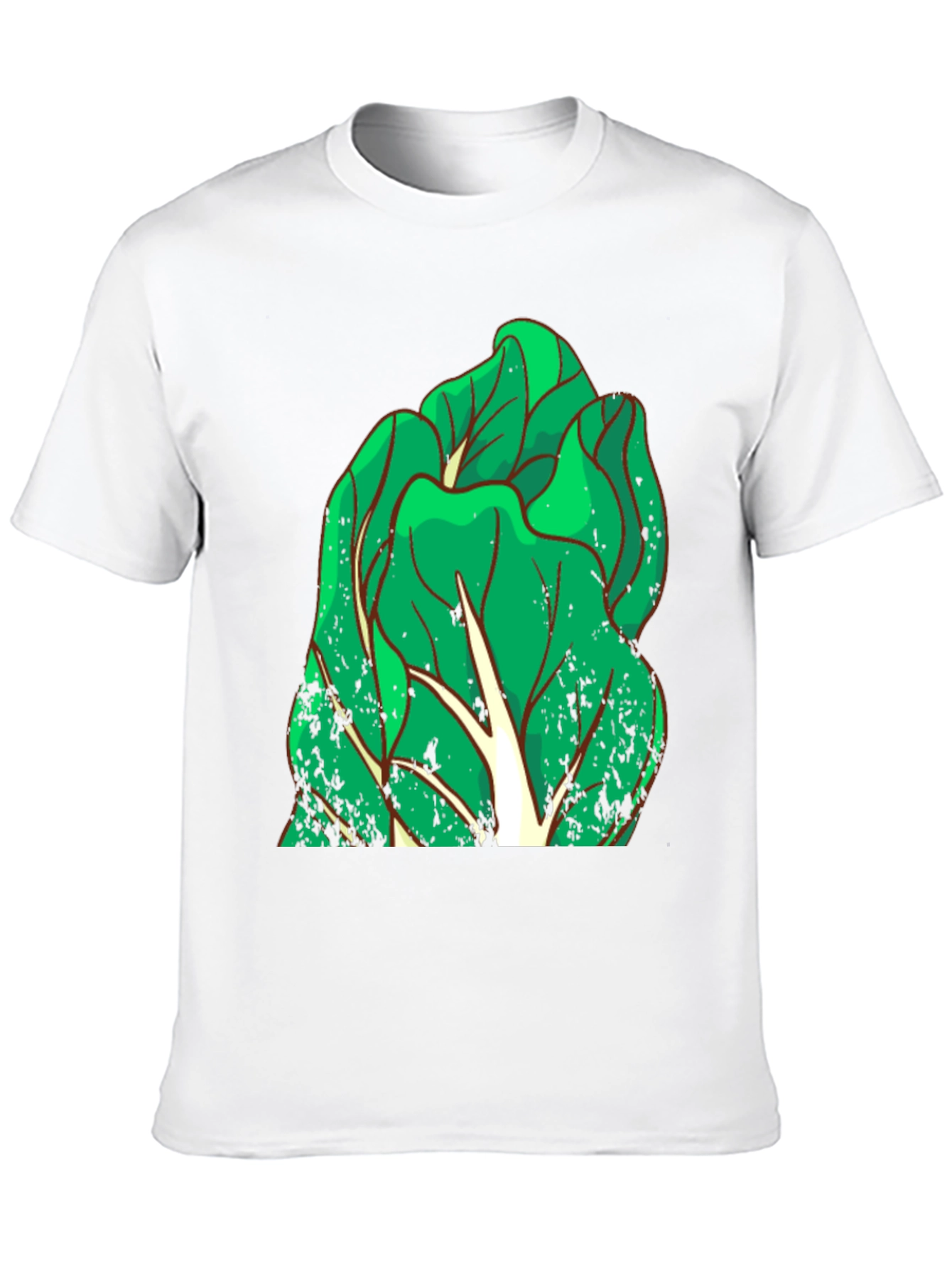 Leafy Green Graphic Tee - Unique Vegetable T-Shirt