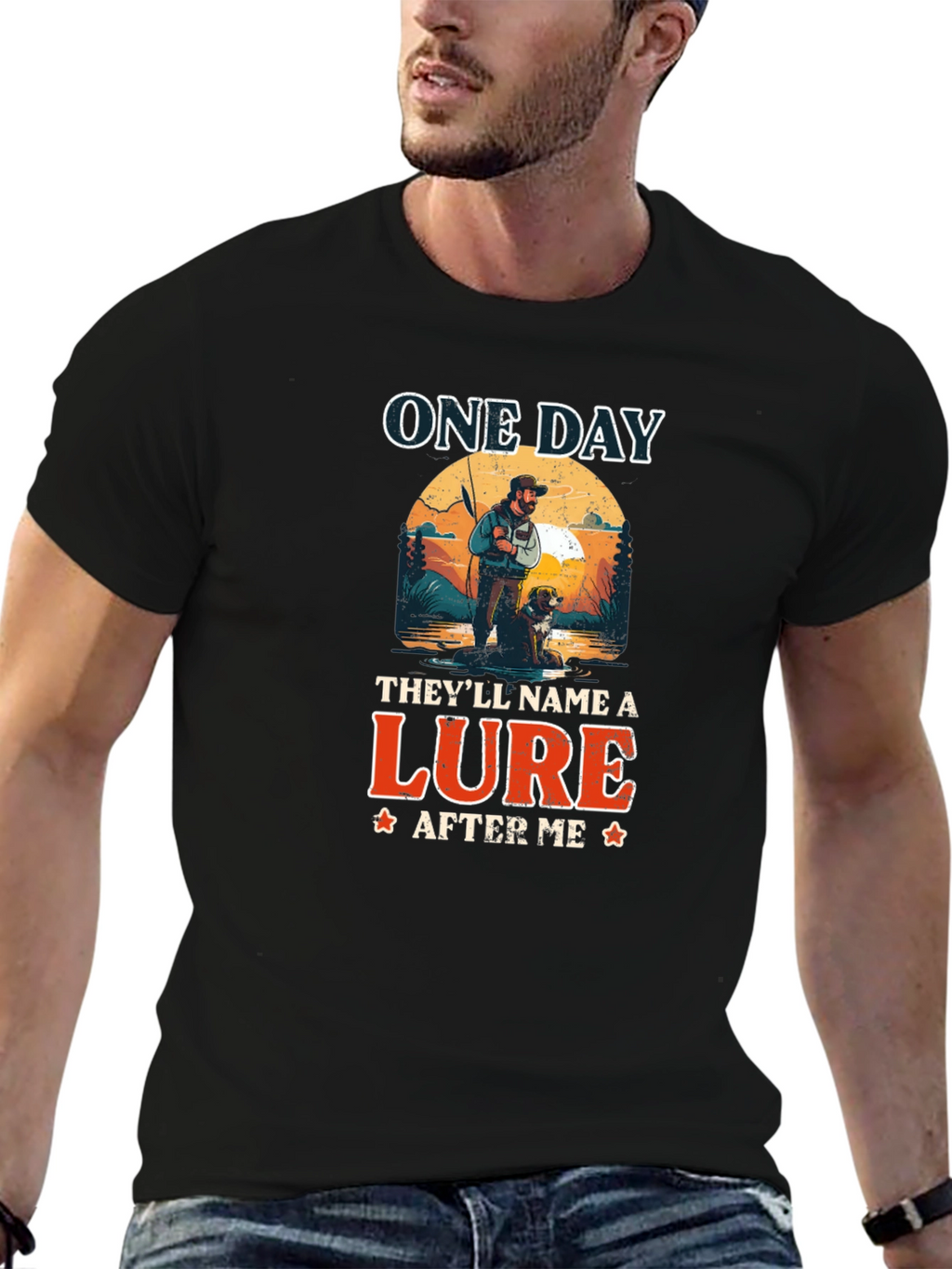 One Day Lure Fishing T-Shirt