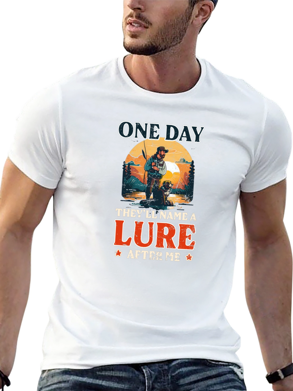 One Day Lure Fishing T-Shirt