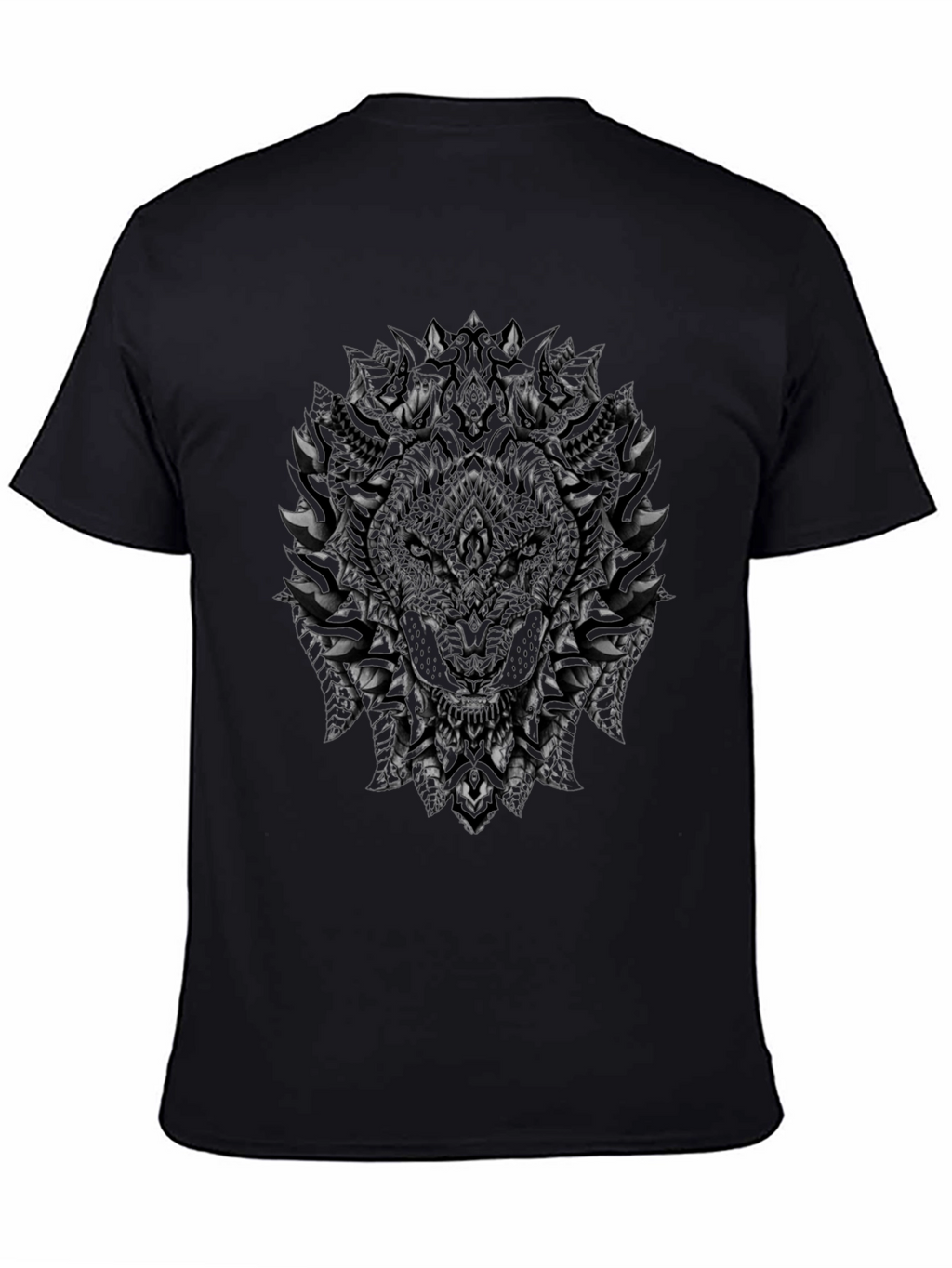 Dark Wolf Graphic Tee - Stylish Mens T-Shirt