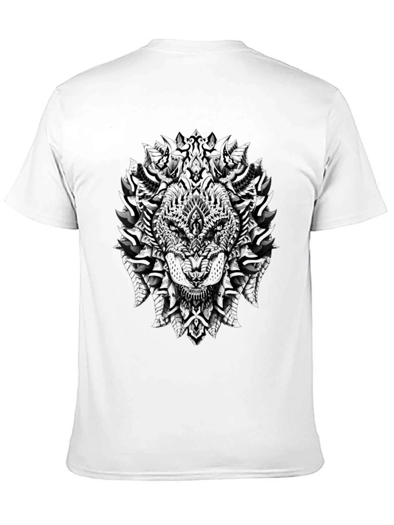 Dark Wolf Graphic Tee - Stylish Mens T-Shirt