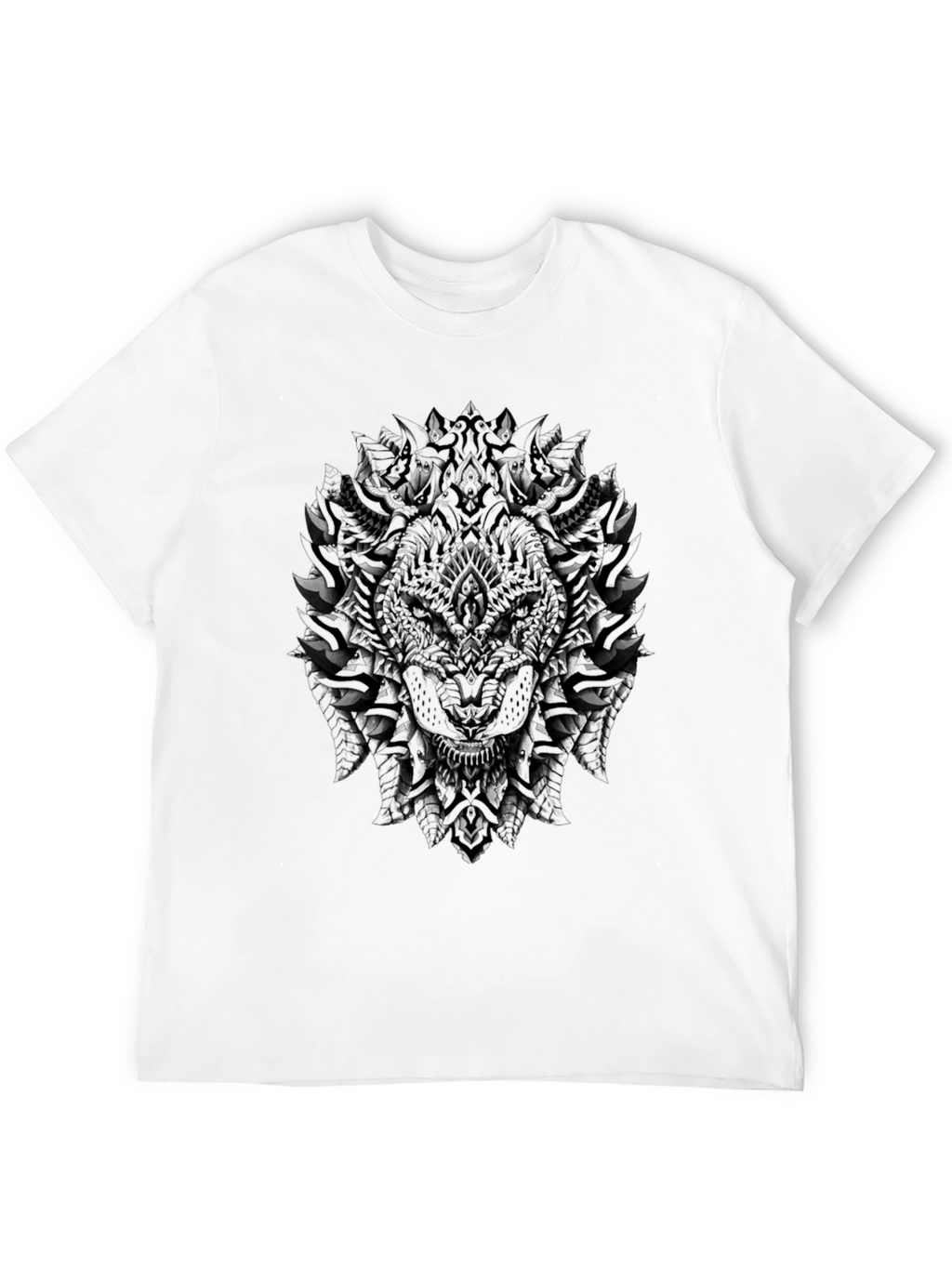 Dark Wolf Graphic Tee - Stylish Mens T-Shirt
