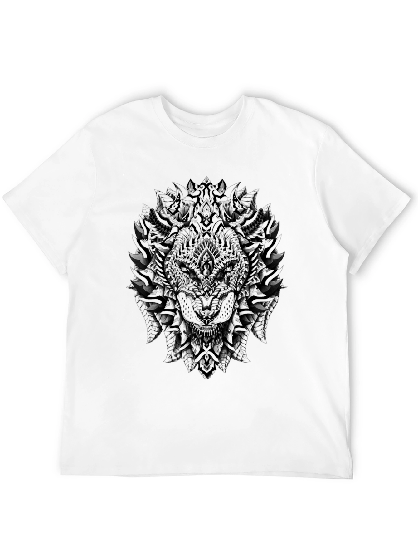 Dark Wolf Graphic Tee - Stylish Mens T-Shirt