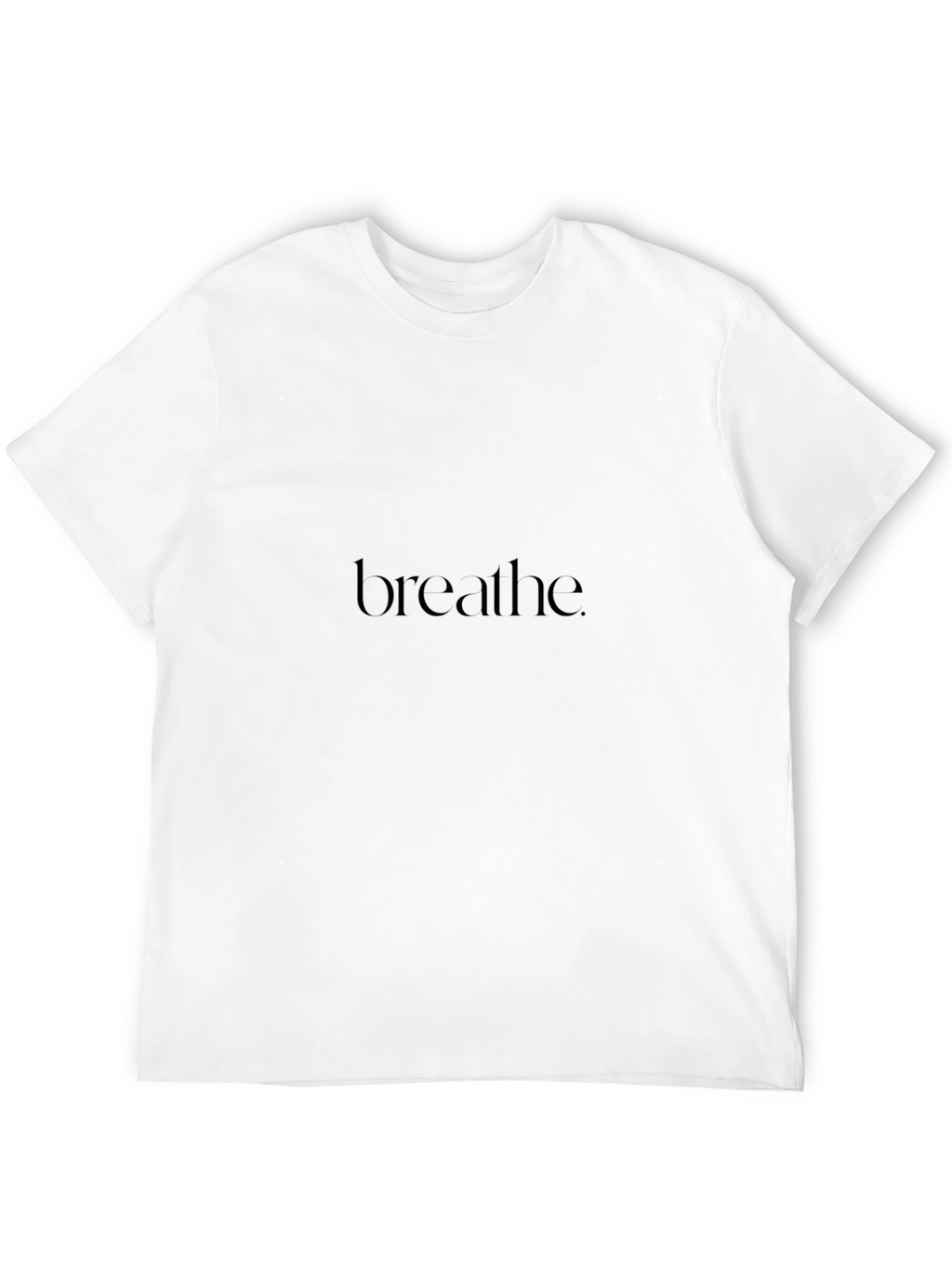 Minimalist Breathe Black T-Shirt