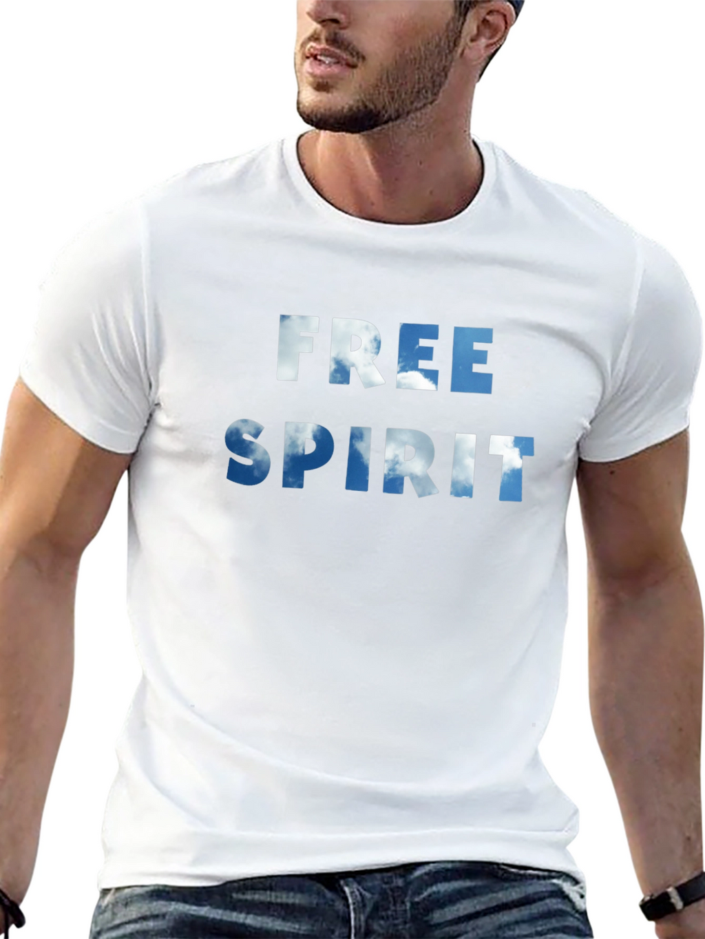 Free Spirit Cloud Graphic T-Shirt