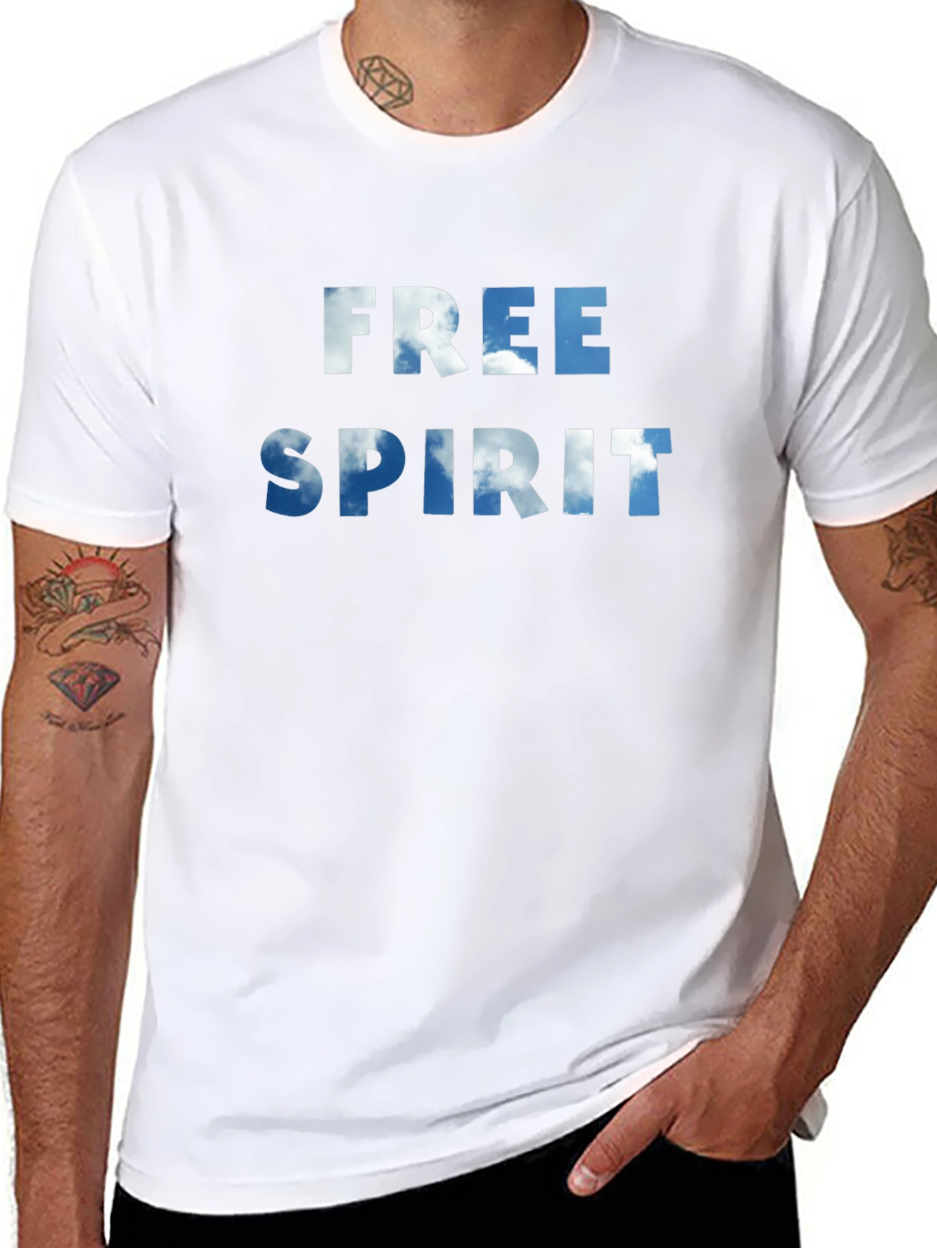 Free Spirit Cloud Graphic T-Shirt