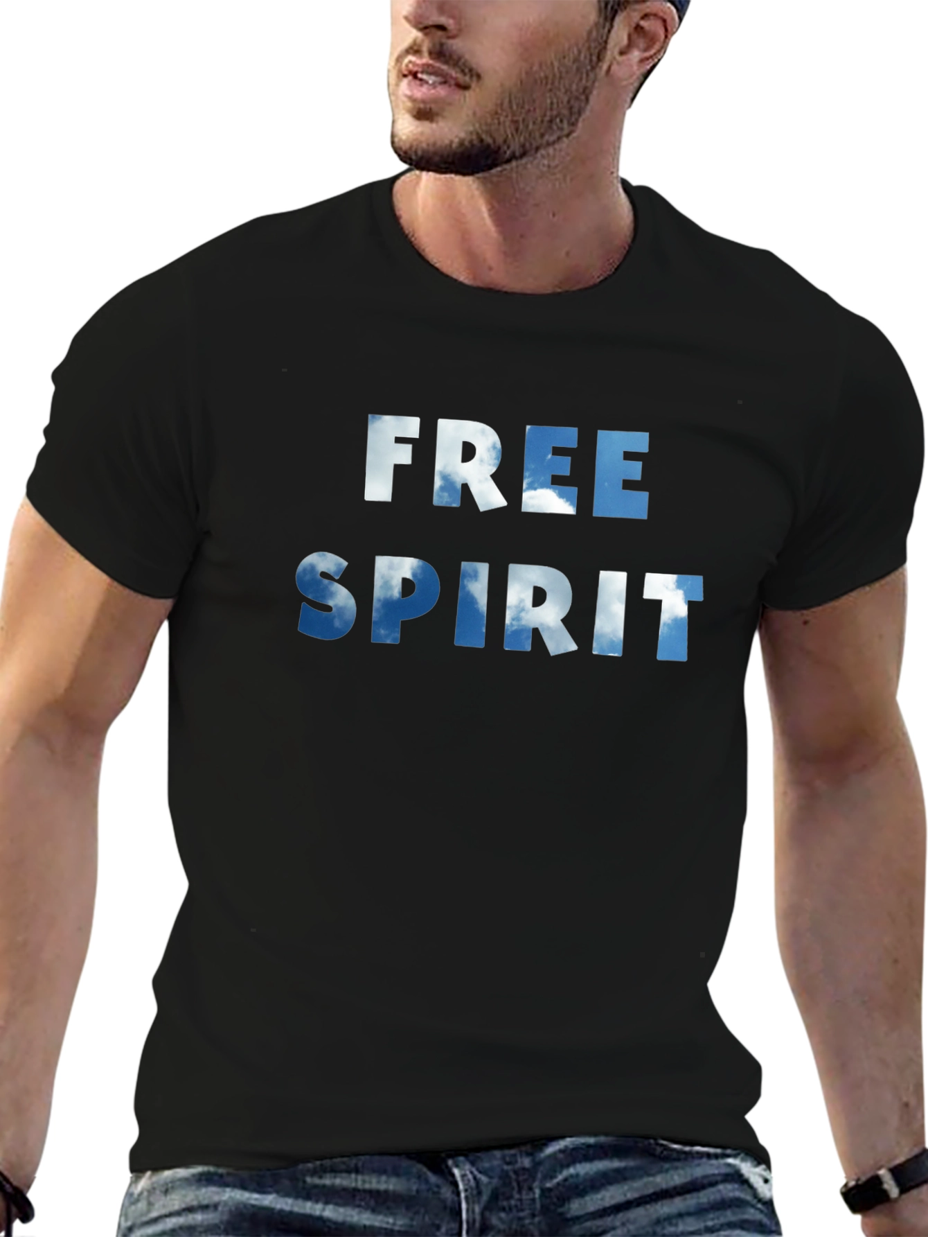 Free Spirit Cloud Graphic T-Shirt