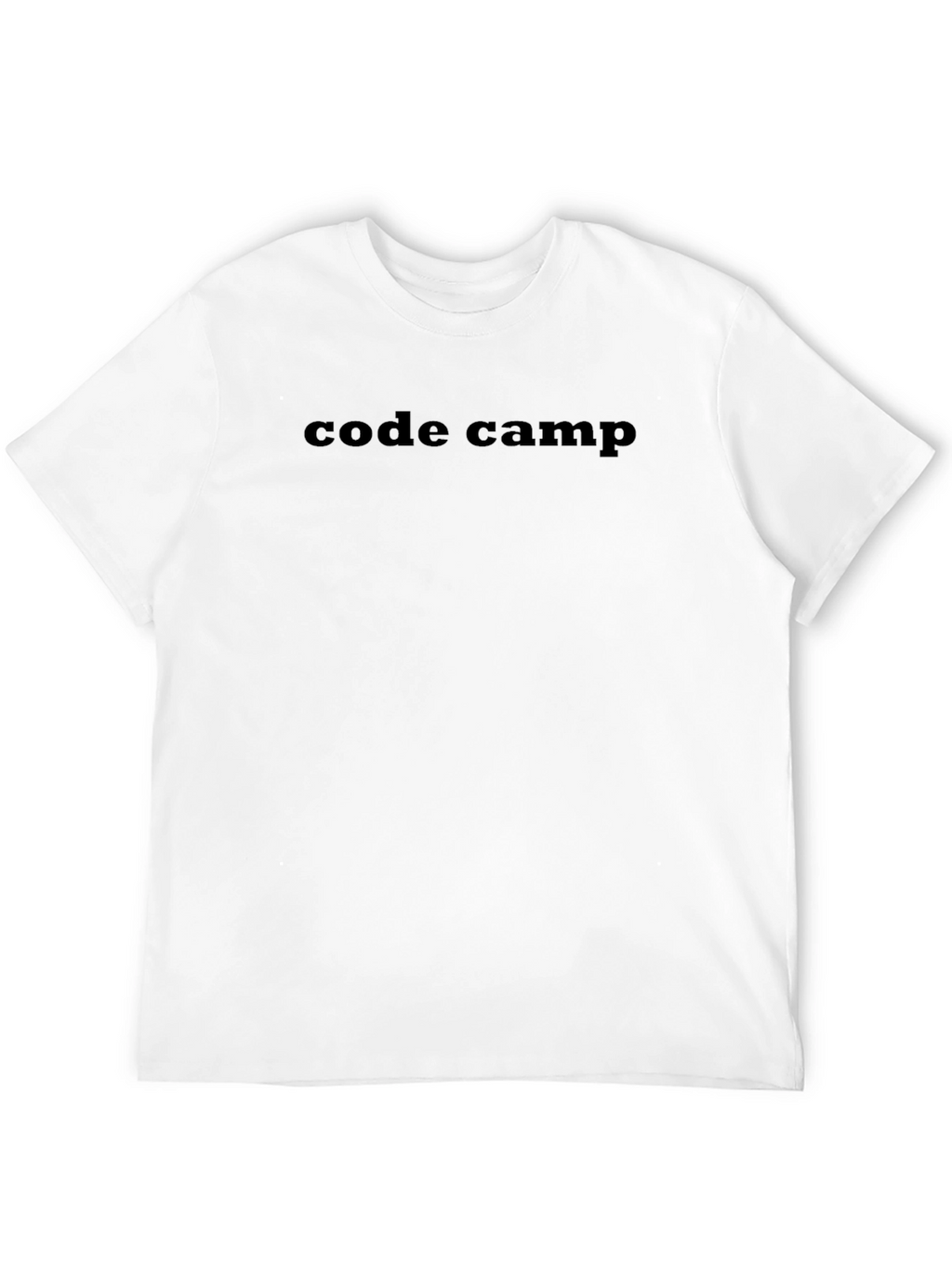 Code Camp Black T-Shirt - Casual Wear