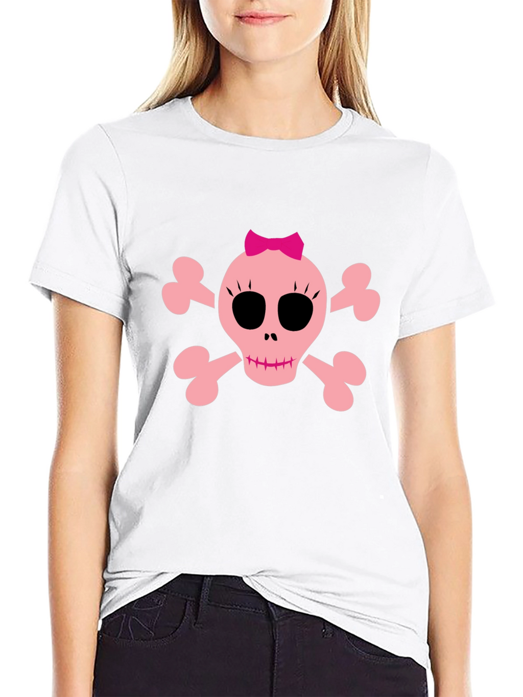Cute Skull & Crossbones Graphic Tee