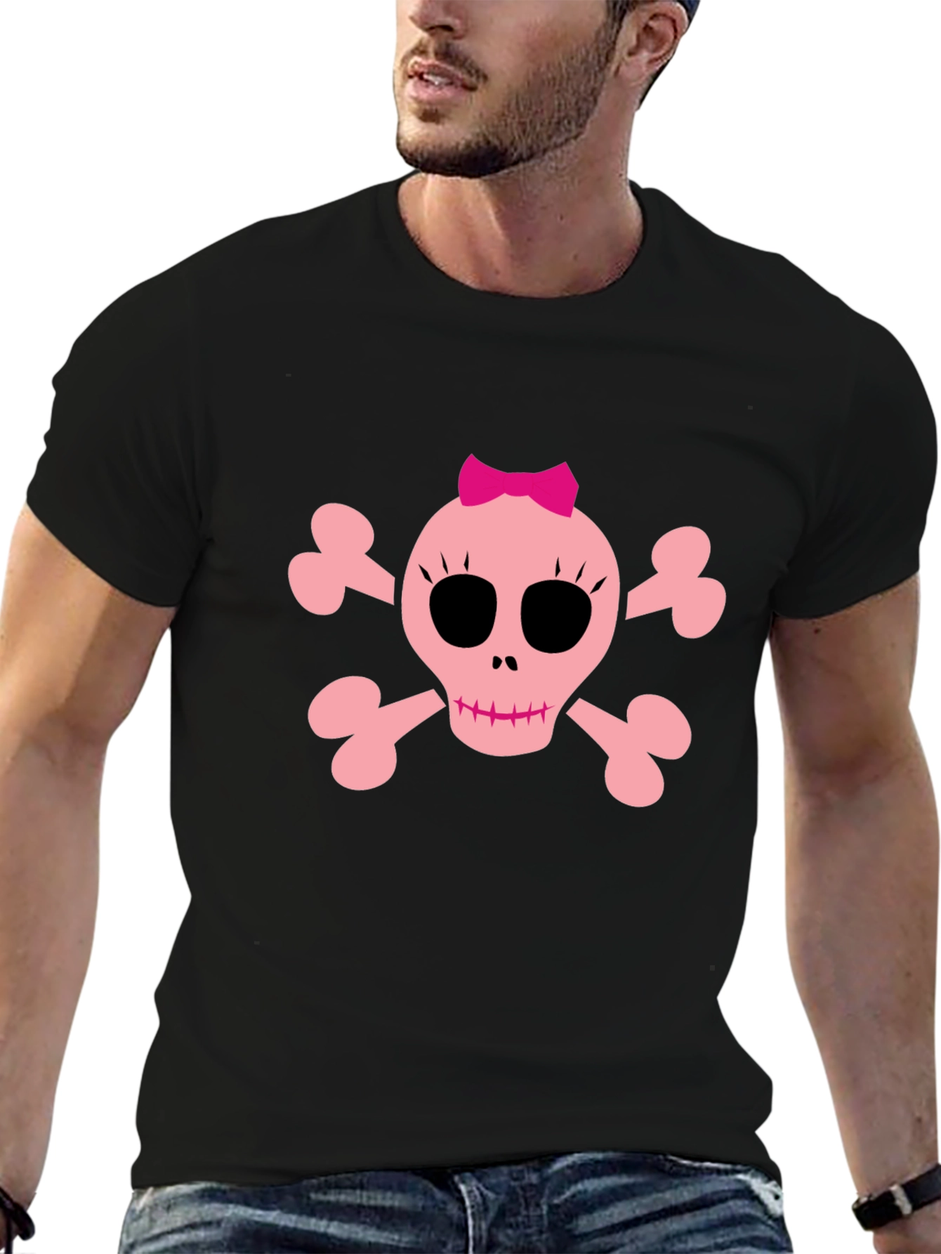 Cute Skull & Crossbones Graphic Tee