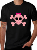 Cute Skull & Crossbones Graphic Tee