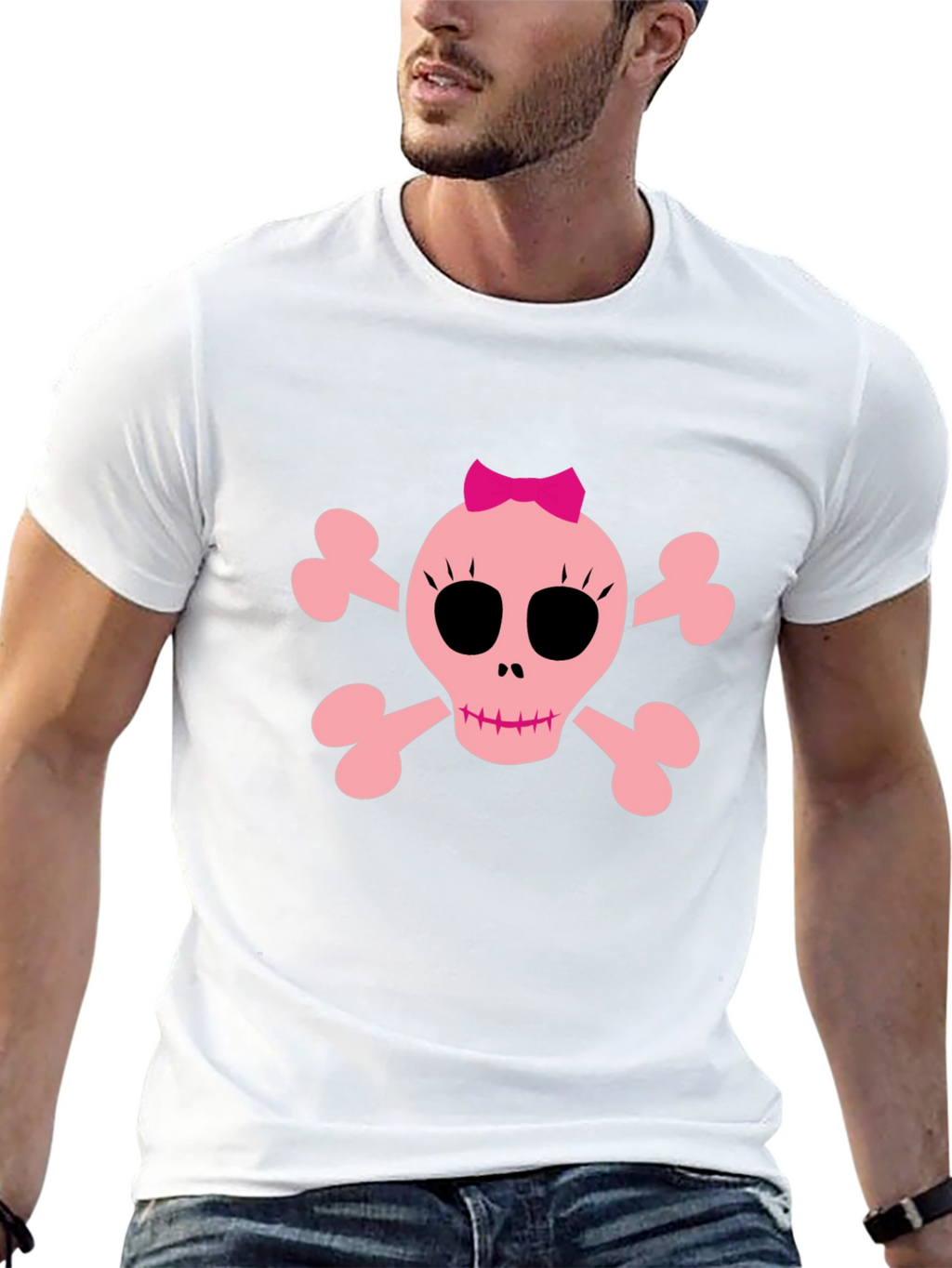 Cute Skull & Crossbones Graphic Tee