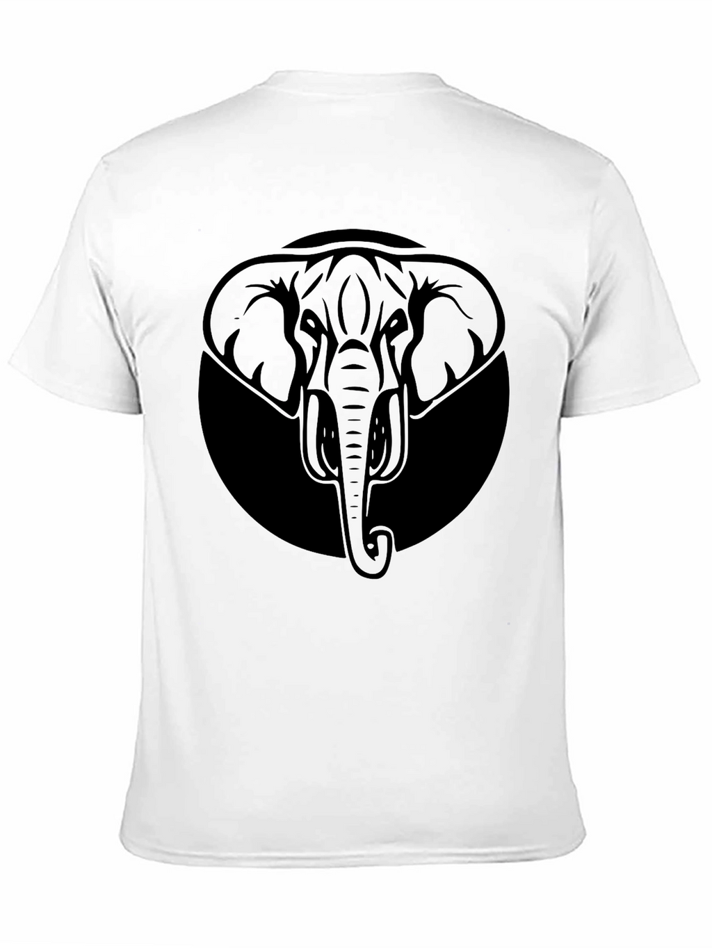 Elephant Graphic T-Shirt - Black