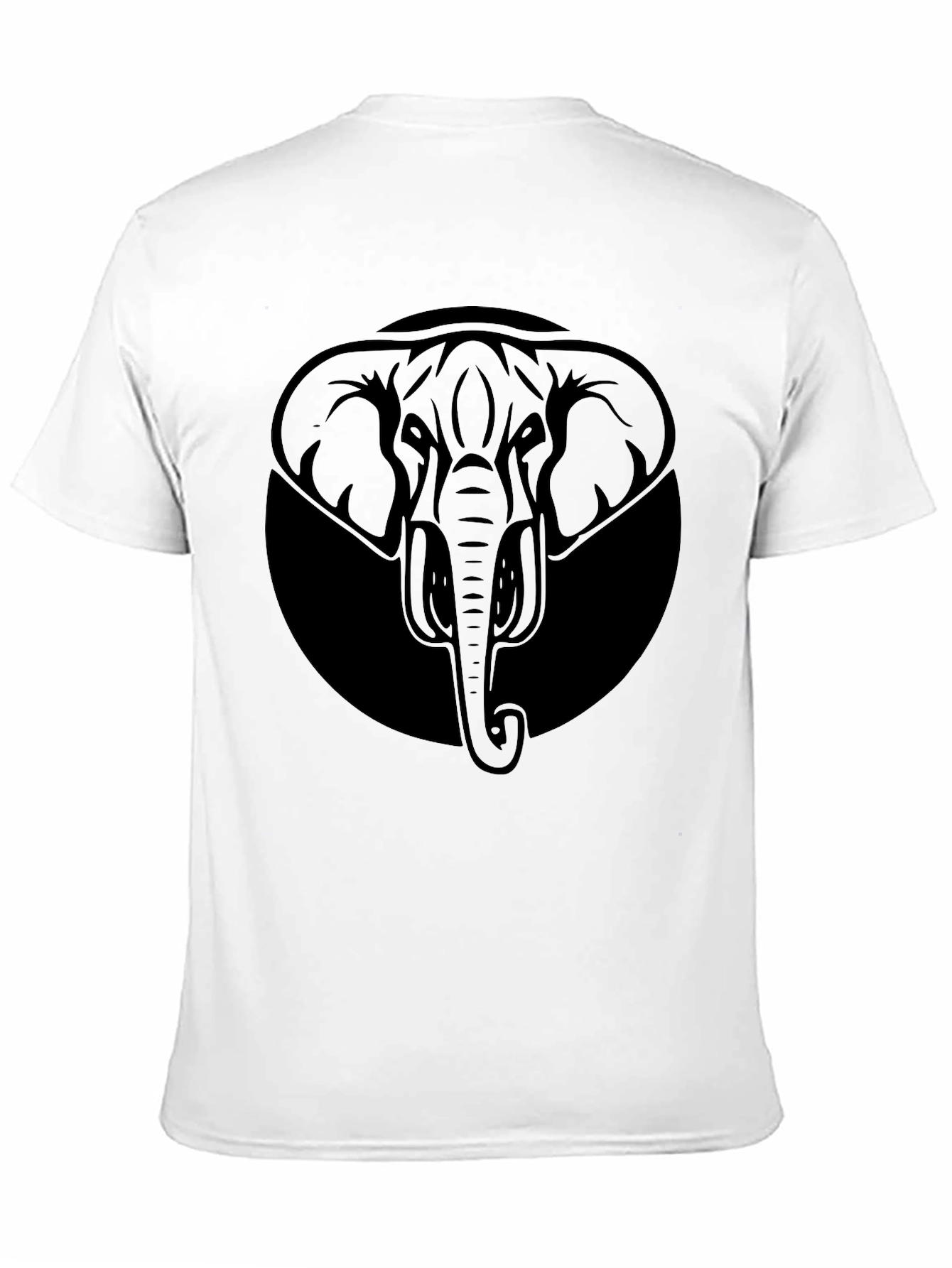 Elephant Graphic T-Shirt - Black