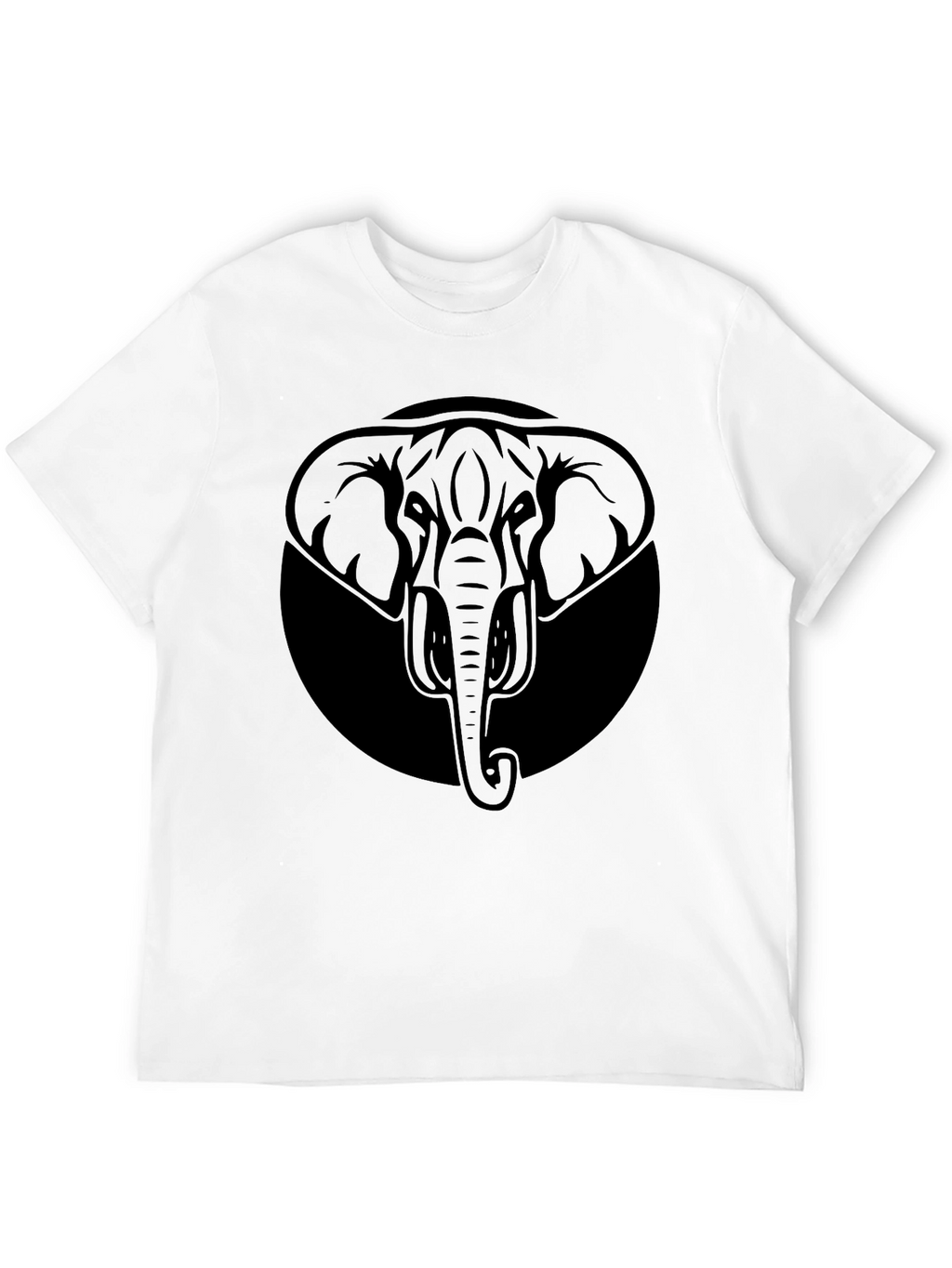 Elephant Graphic T-Shirt - Black