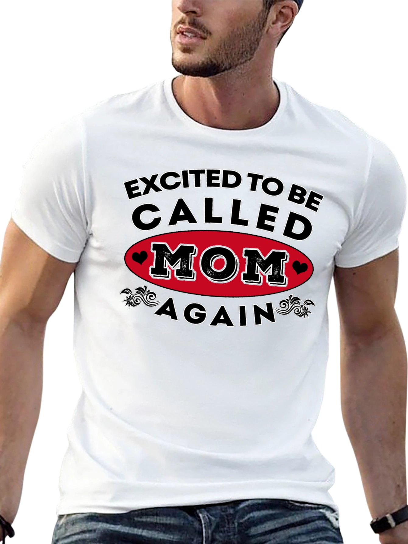 Excited To Be Called Mom Again T-Shirt